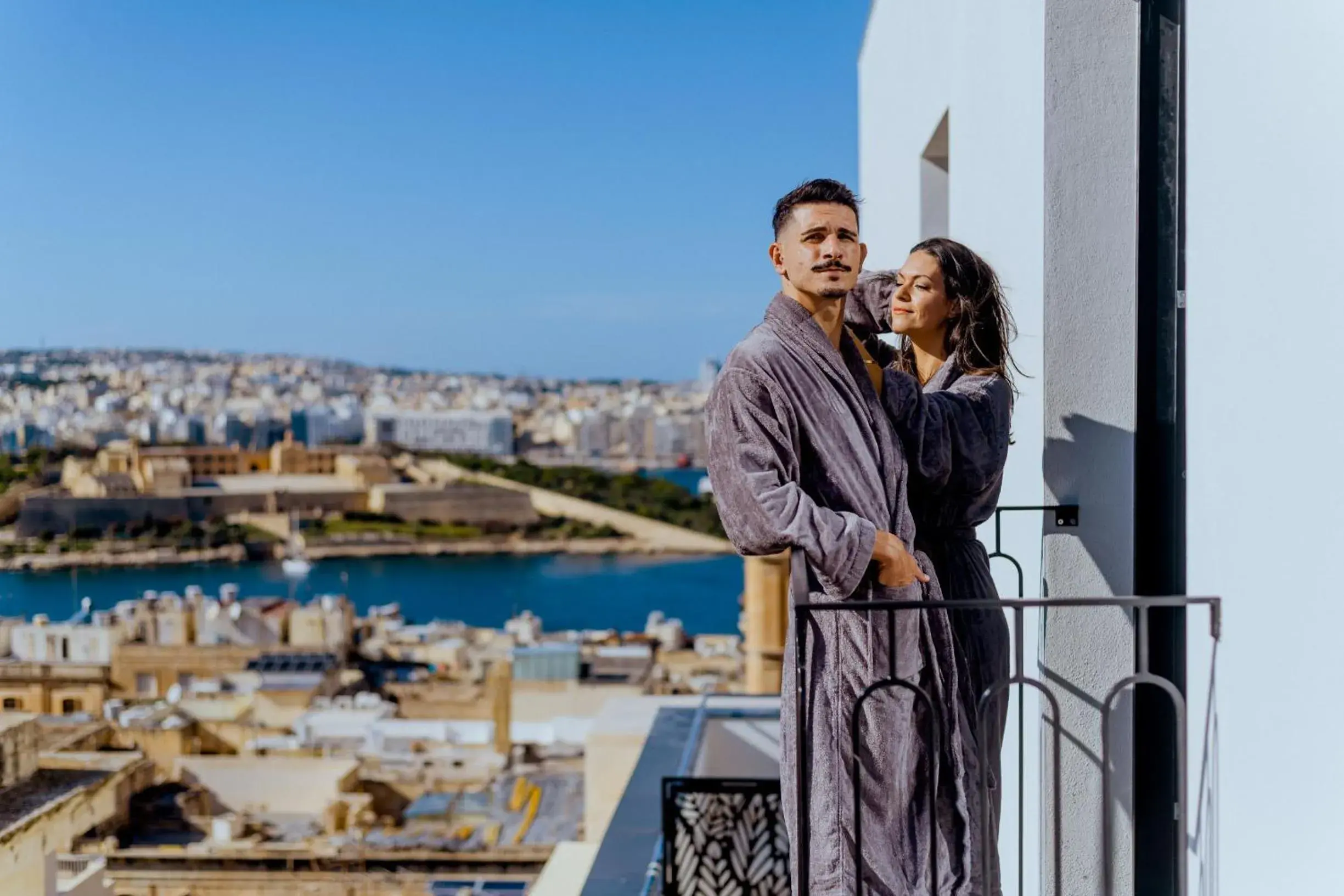 Superior Double or Twin Room with City View in The Embassy Valletta Hotel Superior Double or Twin Room with City View in The Embassy Valletta Hotel