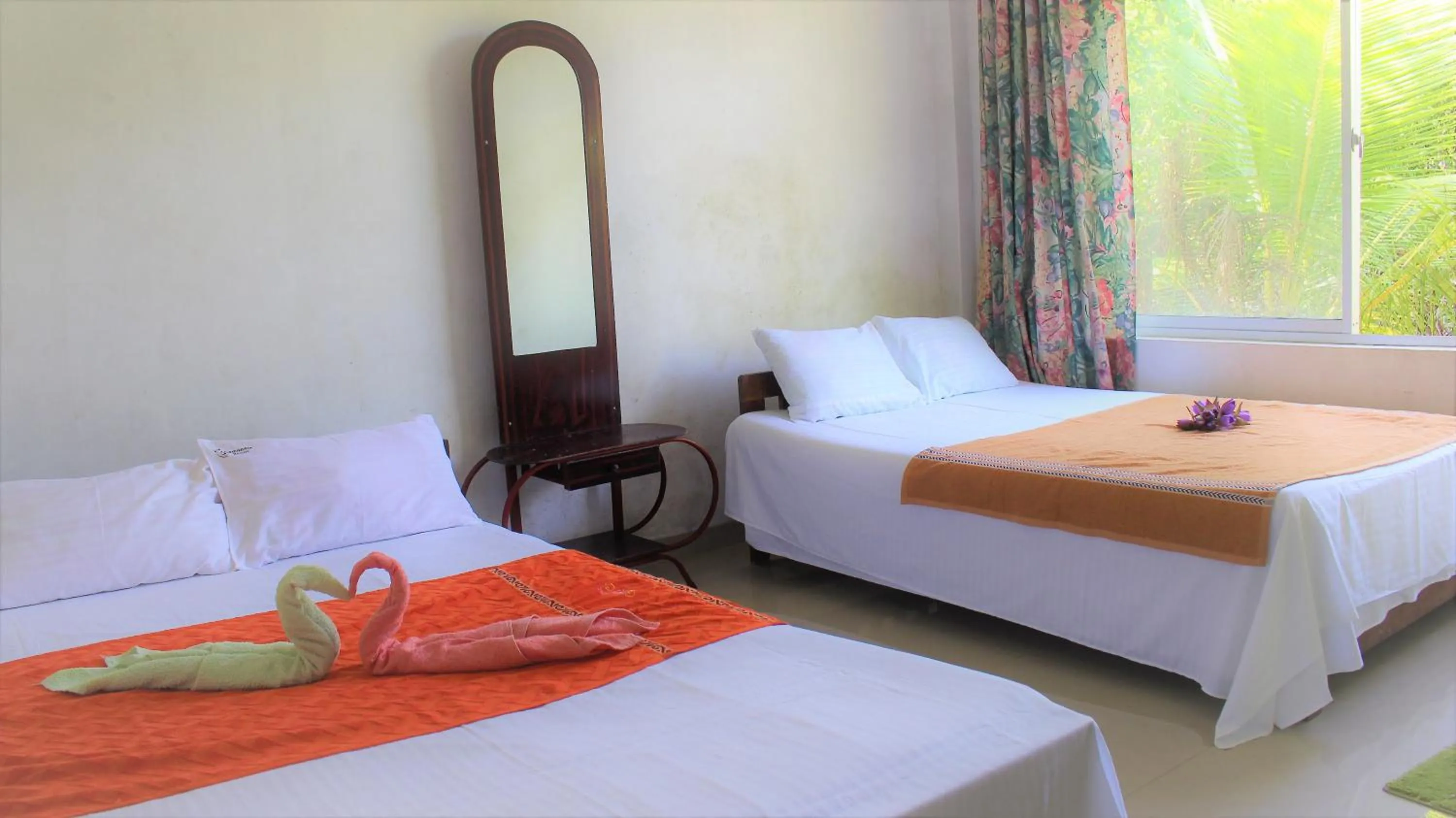 Bed in Samanala Resort