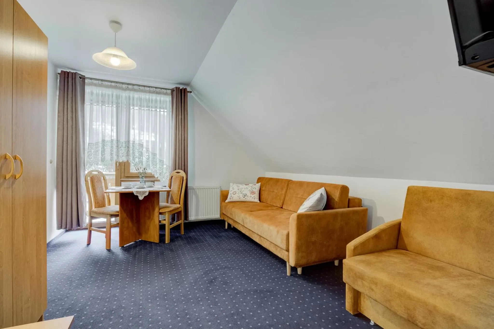 Living room in Willa Karla