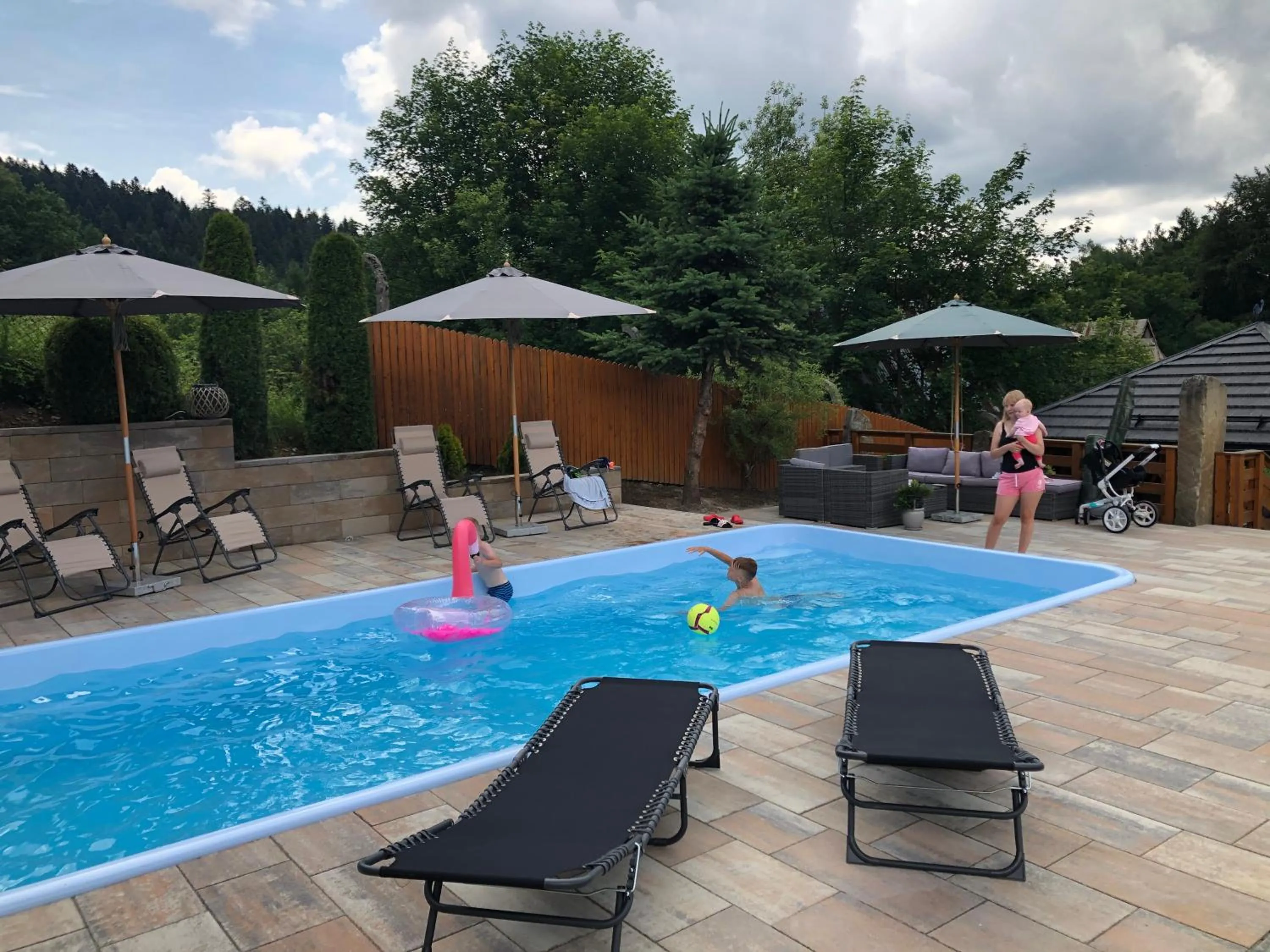 Swimming pool in Willa Karla