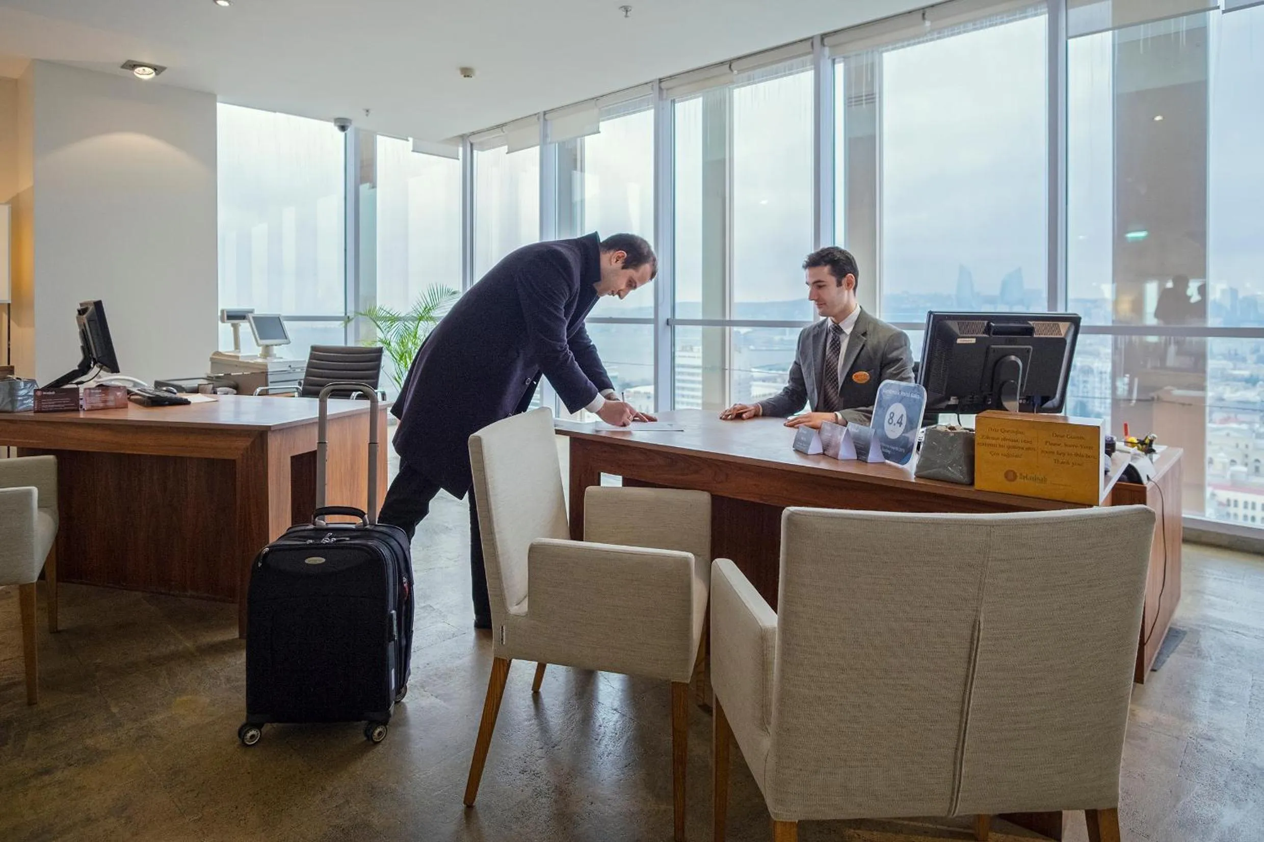 Staff in Landmark Hotel Baku