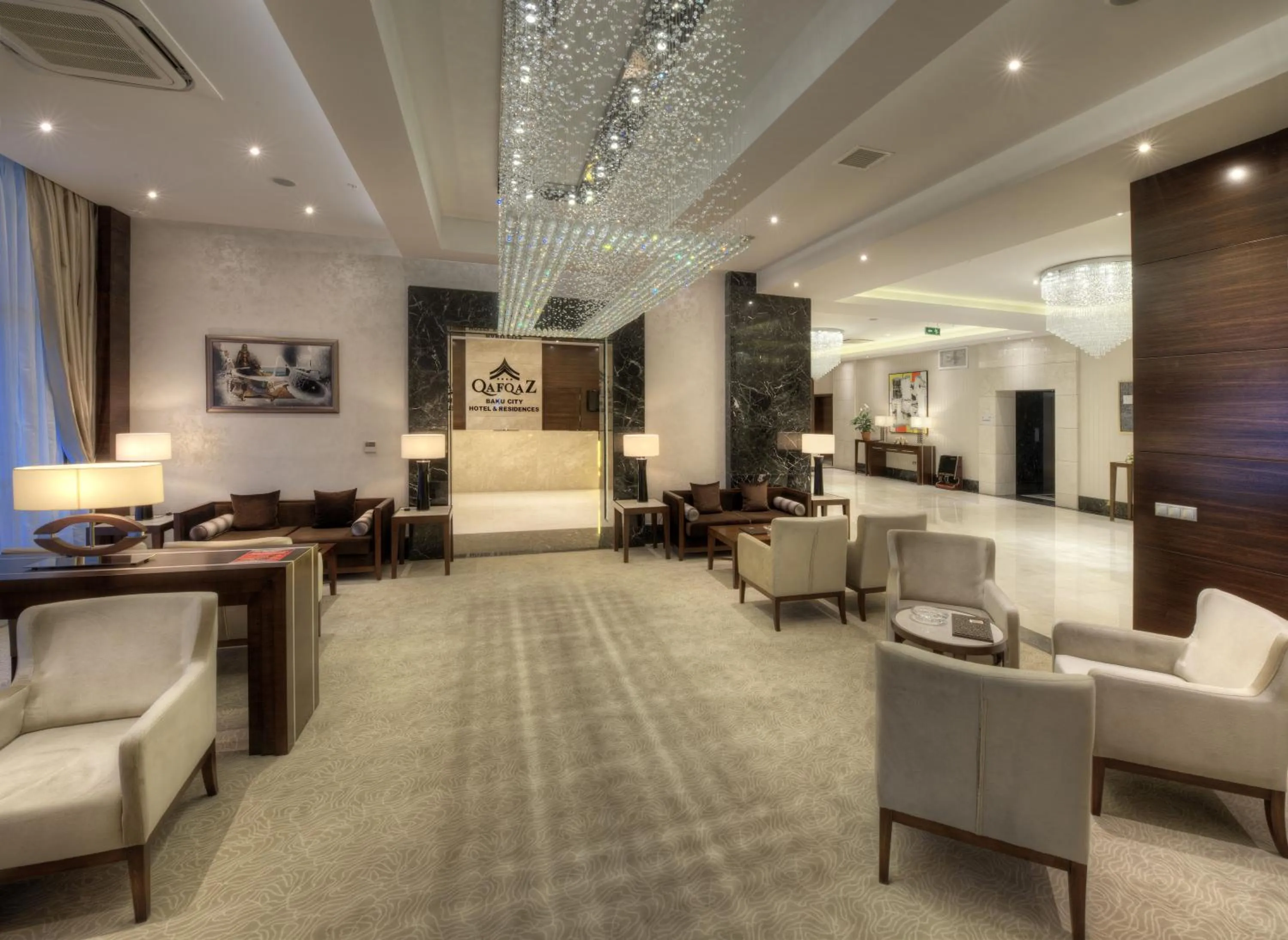 Lobby or reception in Qafqaz Baku City Hotel & Residences