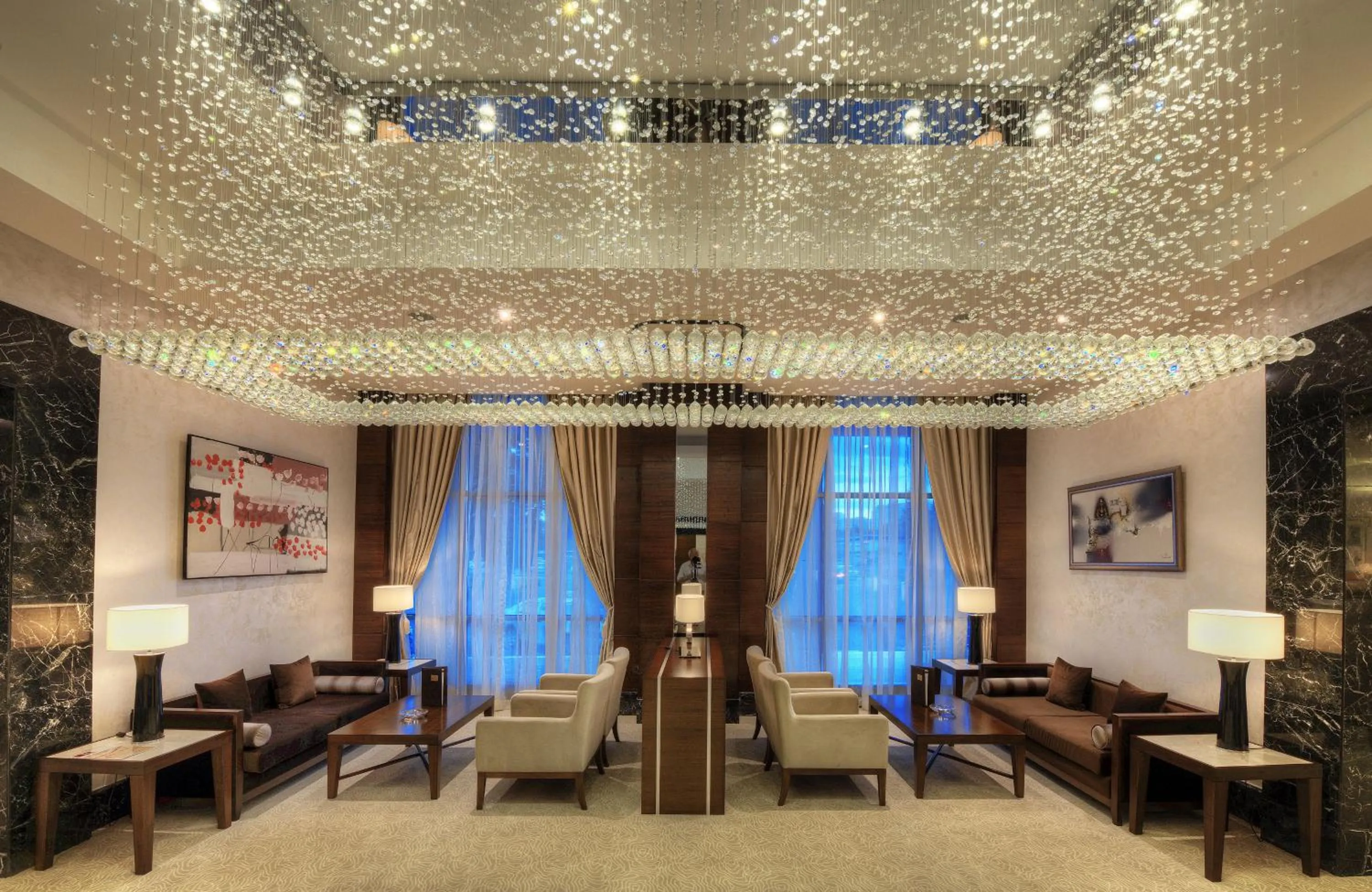 Lobby or reception in Qafqaz Baku City Hotel & Residences
