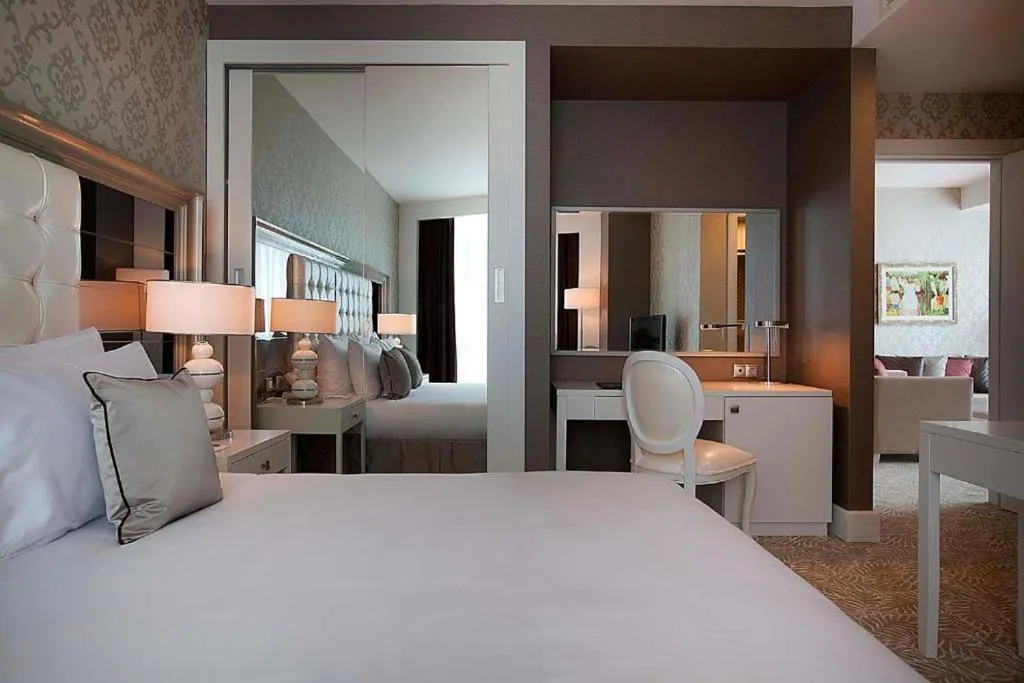 Bed in Qafqaz Baku City Hotel & Residences