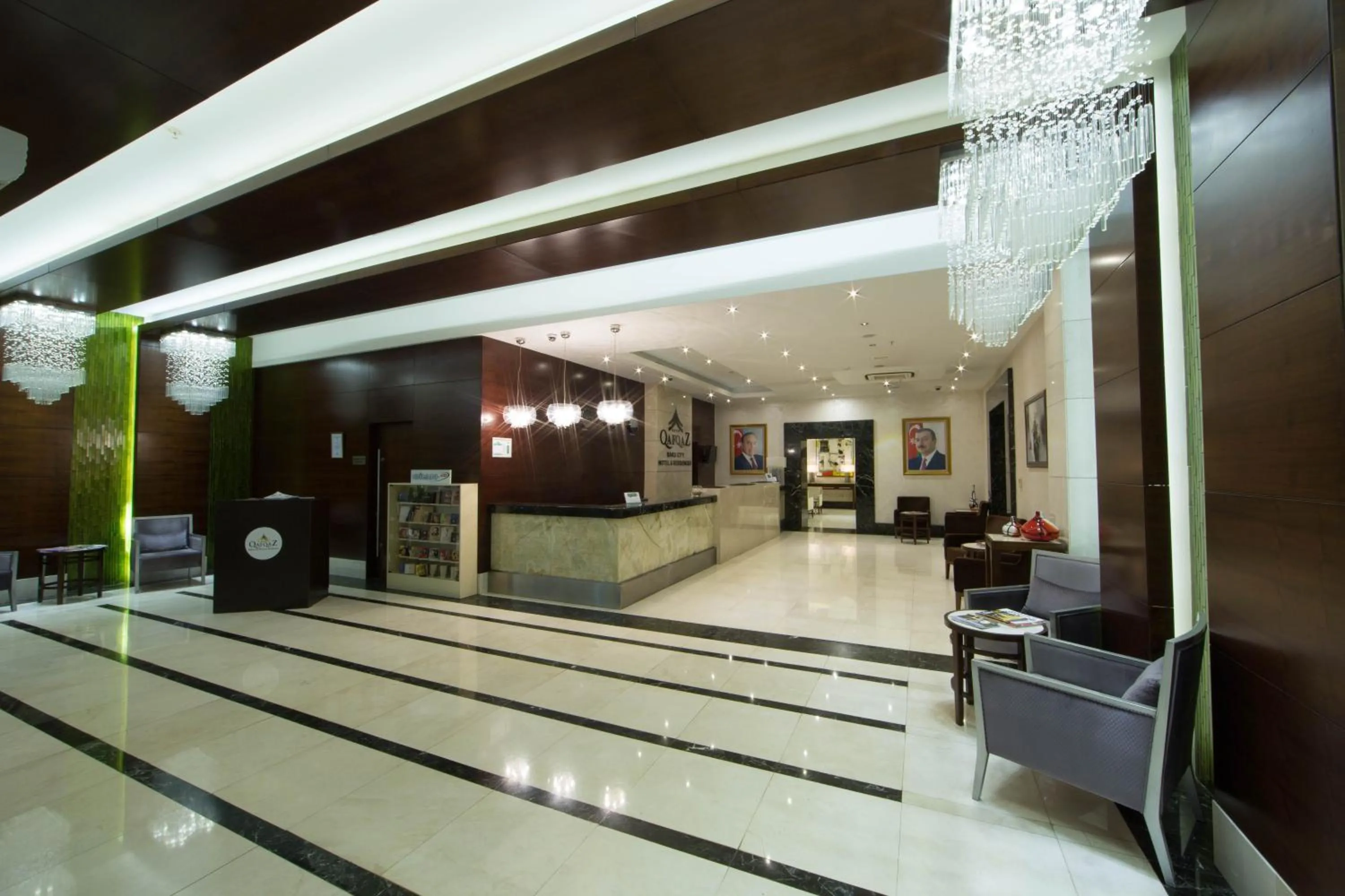 Lobby or reception in Qafqaz Baku City Hotel & Residences
