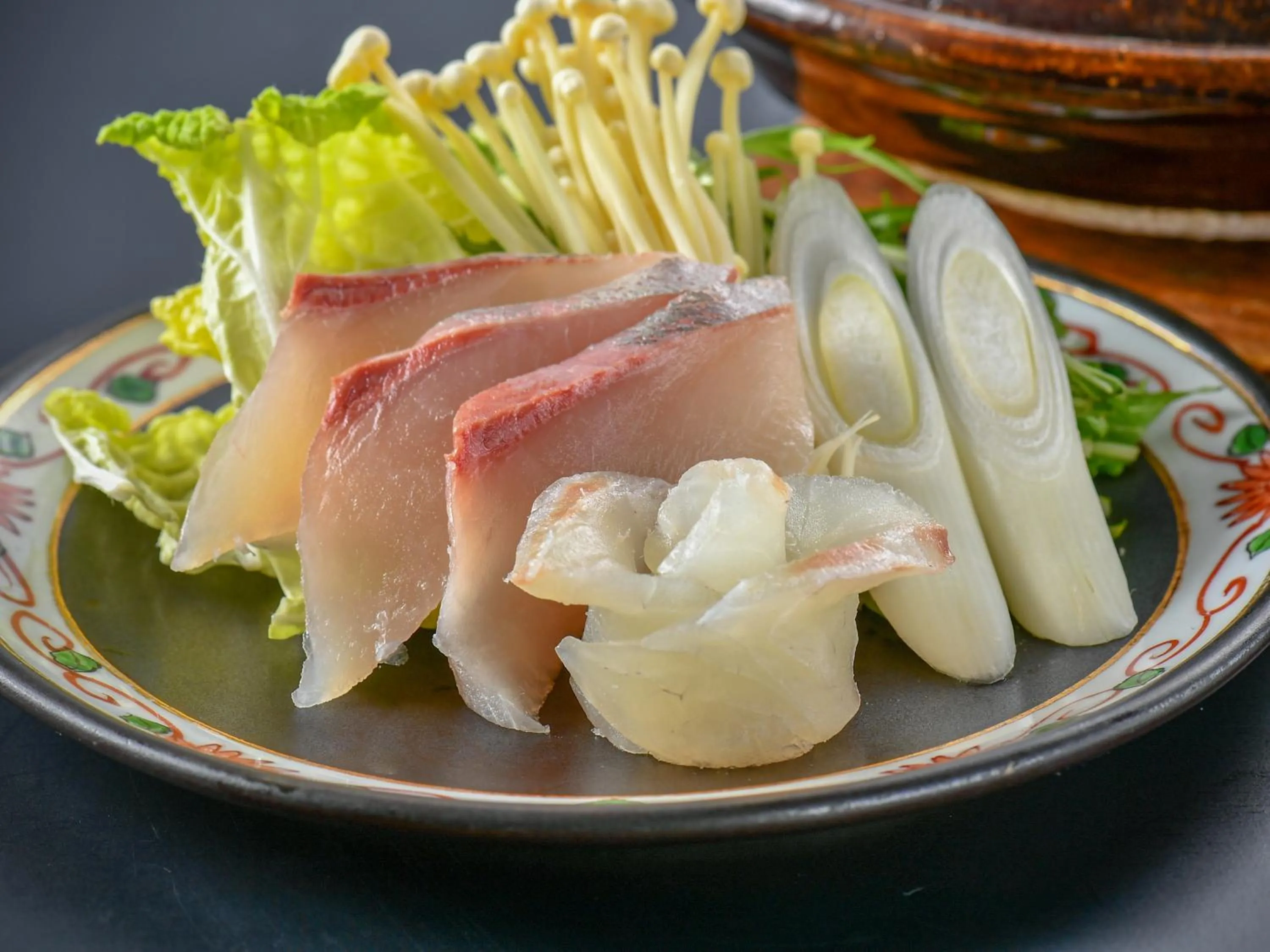 Food in Awara Onsen Minoya Taiheikaku