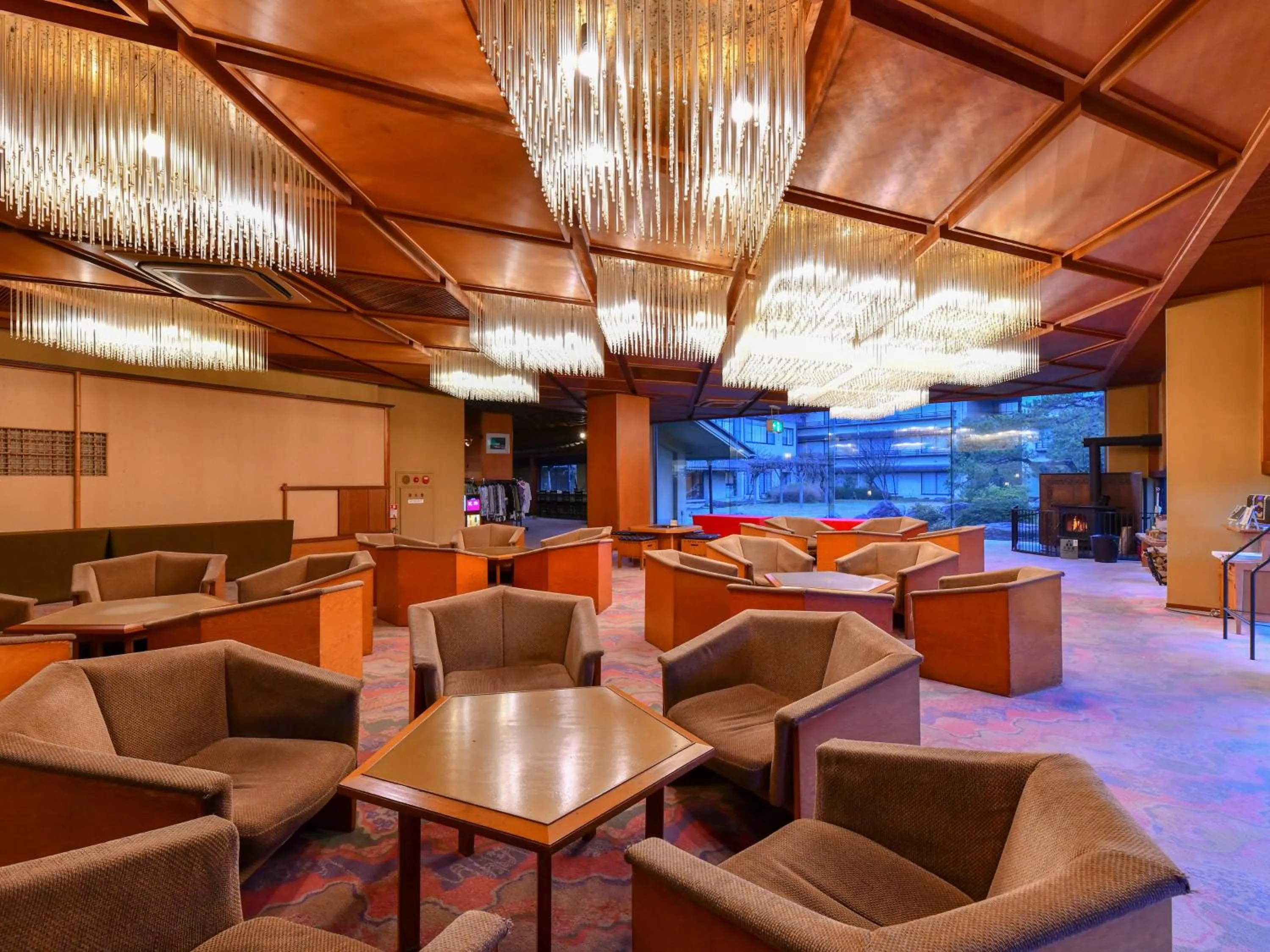 Lobby or reception in Awara Onsen Minoya Taiheikaku