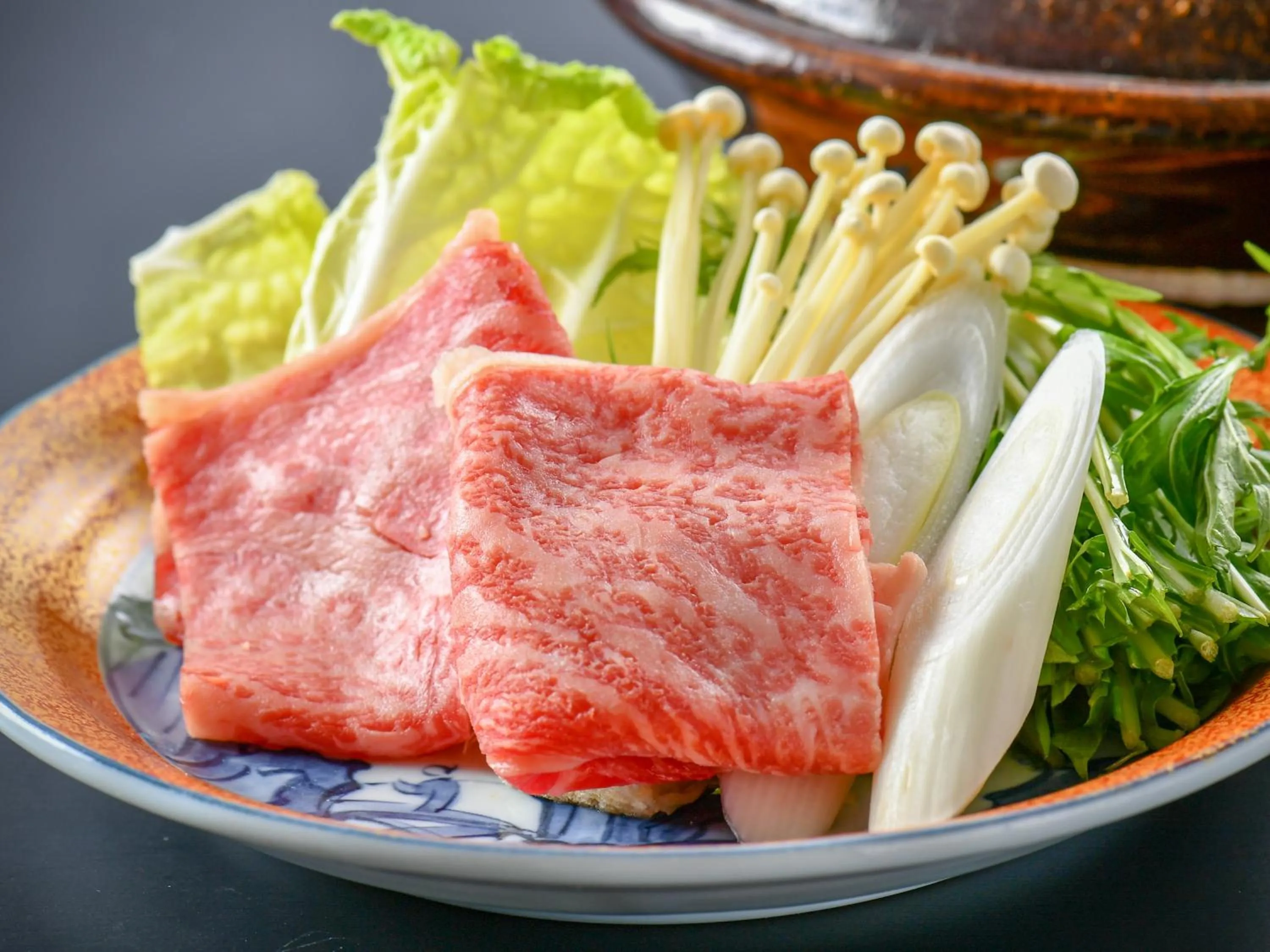 Food in Awara Onsen Minoya Taiheikaku