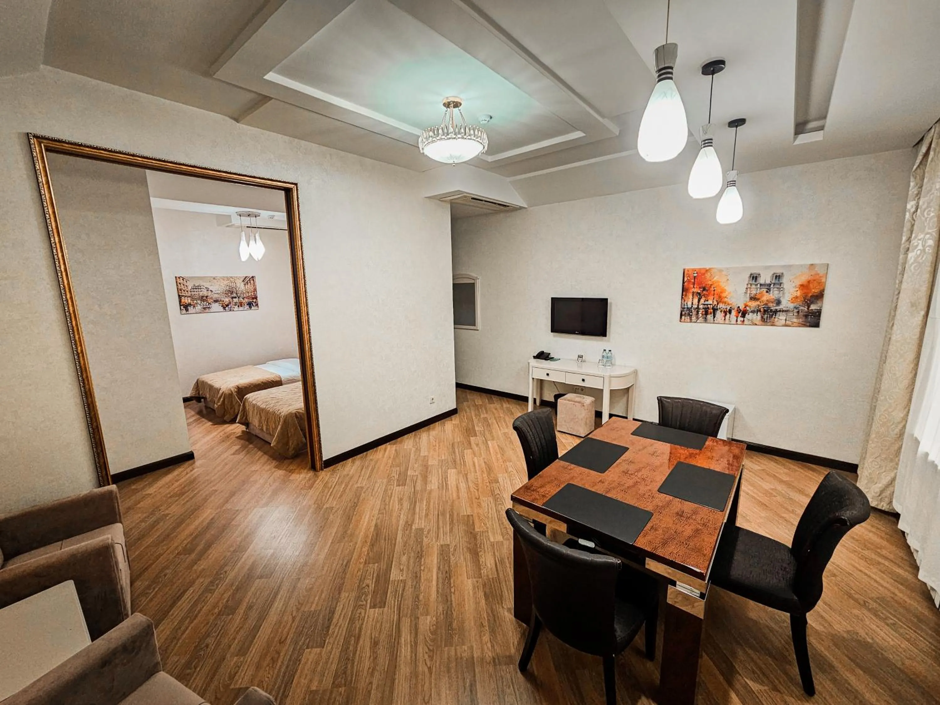 Living room in Safran Hotel