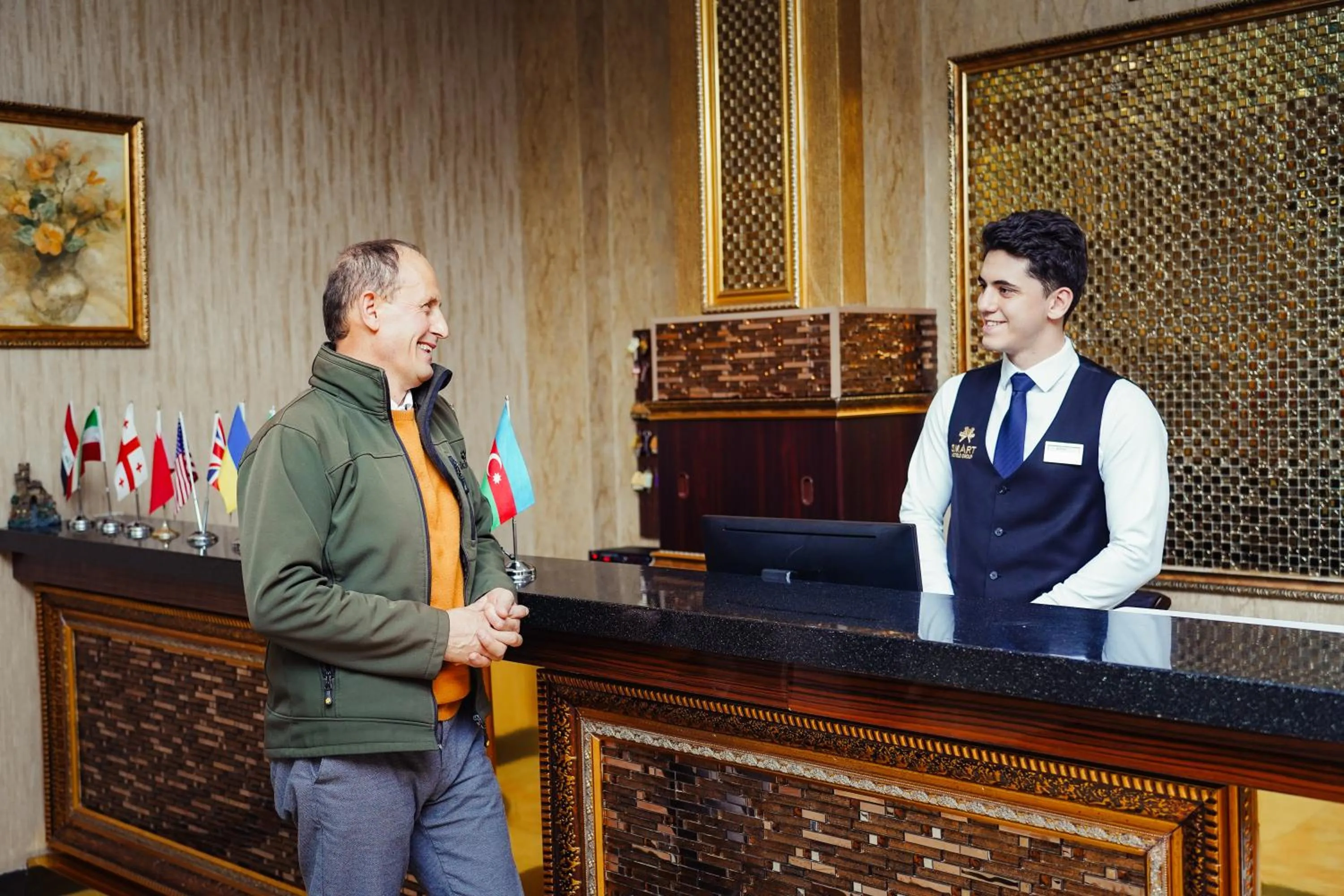 Staff in Safran Hotel