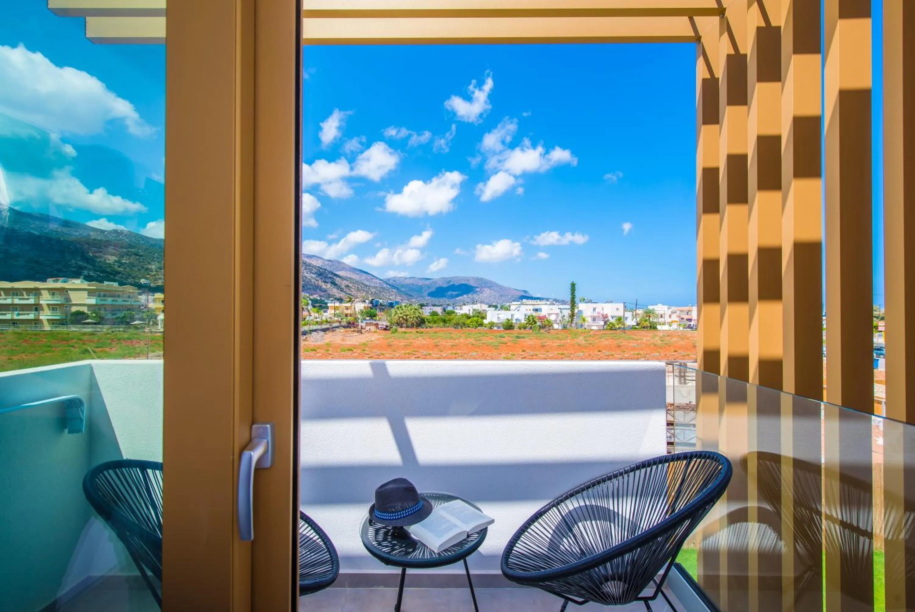 Balcony/Terrace in Meropi Hotel & Apartments