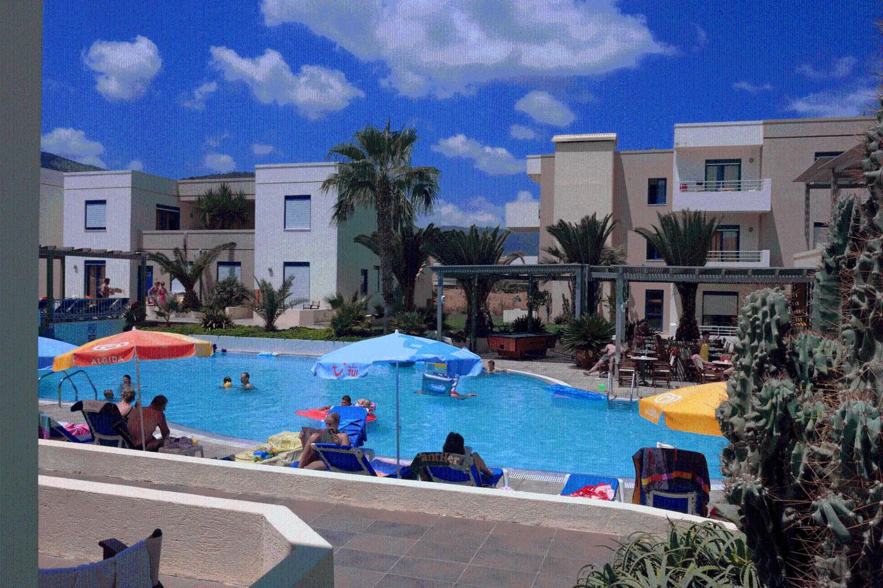 Swimming pool in Meropi Hotel & Apartments