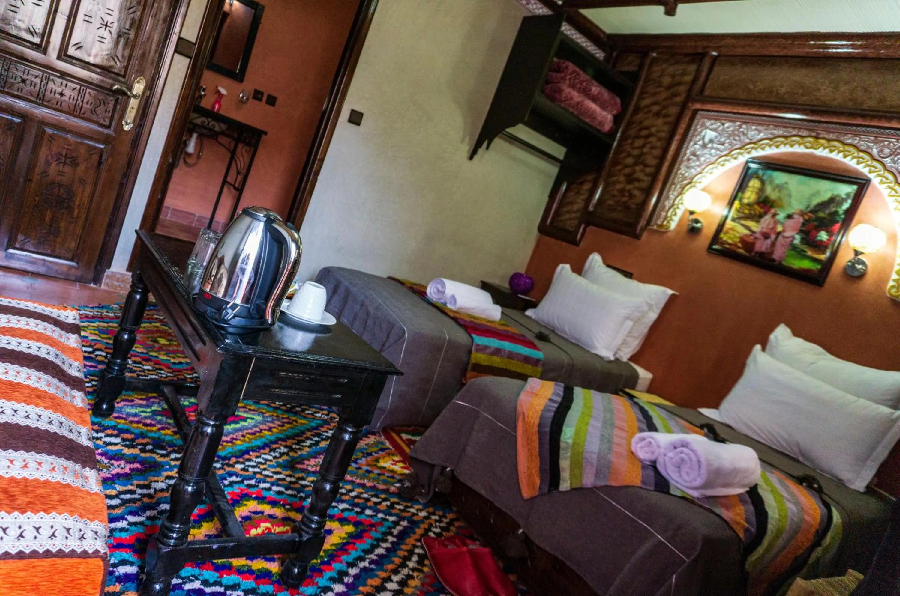 Photo of the whole room, Bed in Riad Atlas Panorama