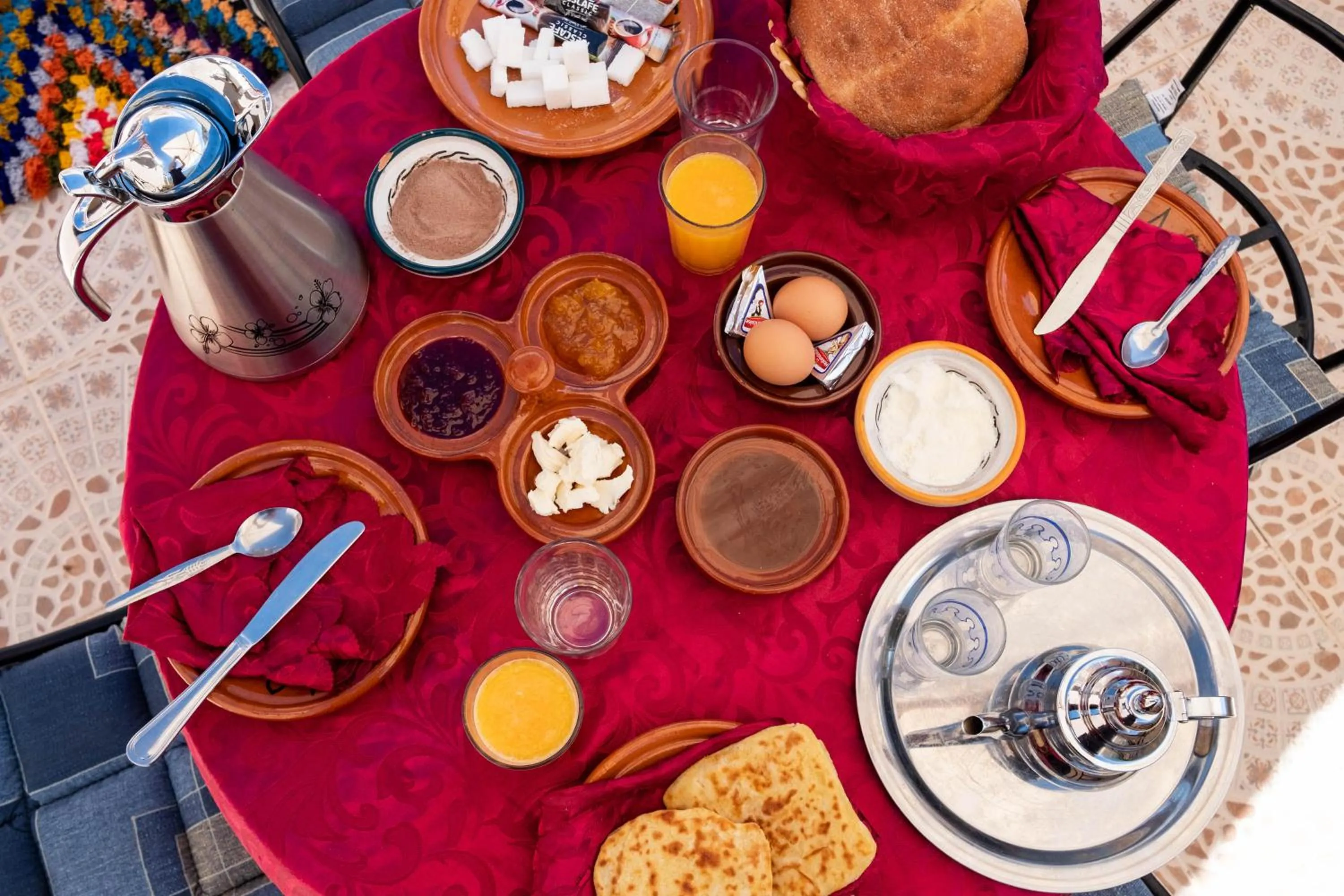 Breakfast in Riad Atlas Panorama