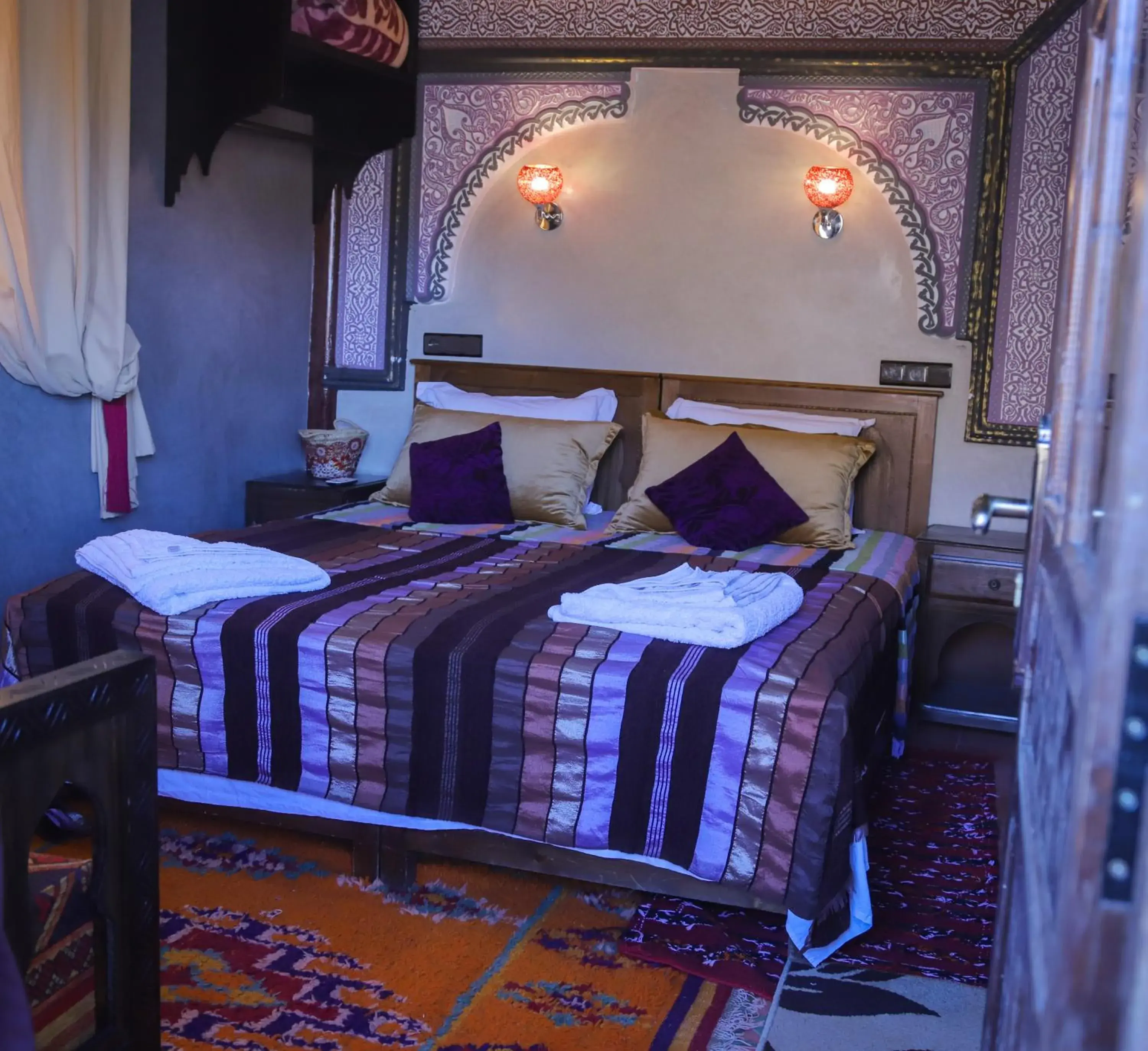 Double Room with Mountain View in Riad Atlas Panorama Double Room with Mountain View in Riad Atlas Panorama