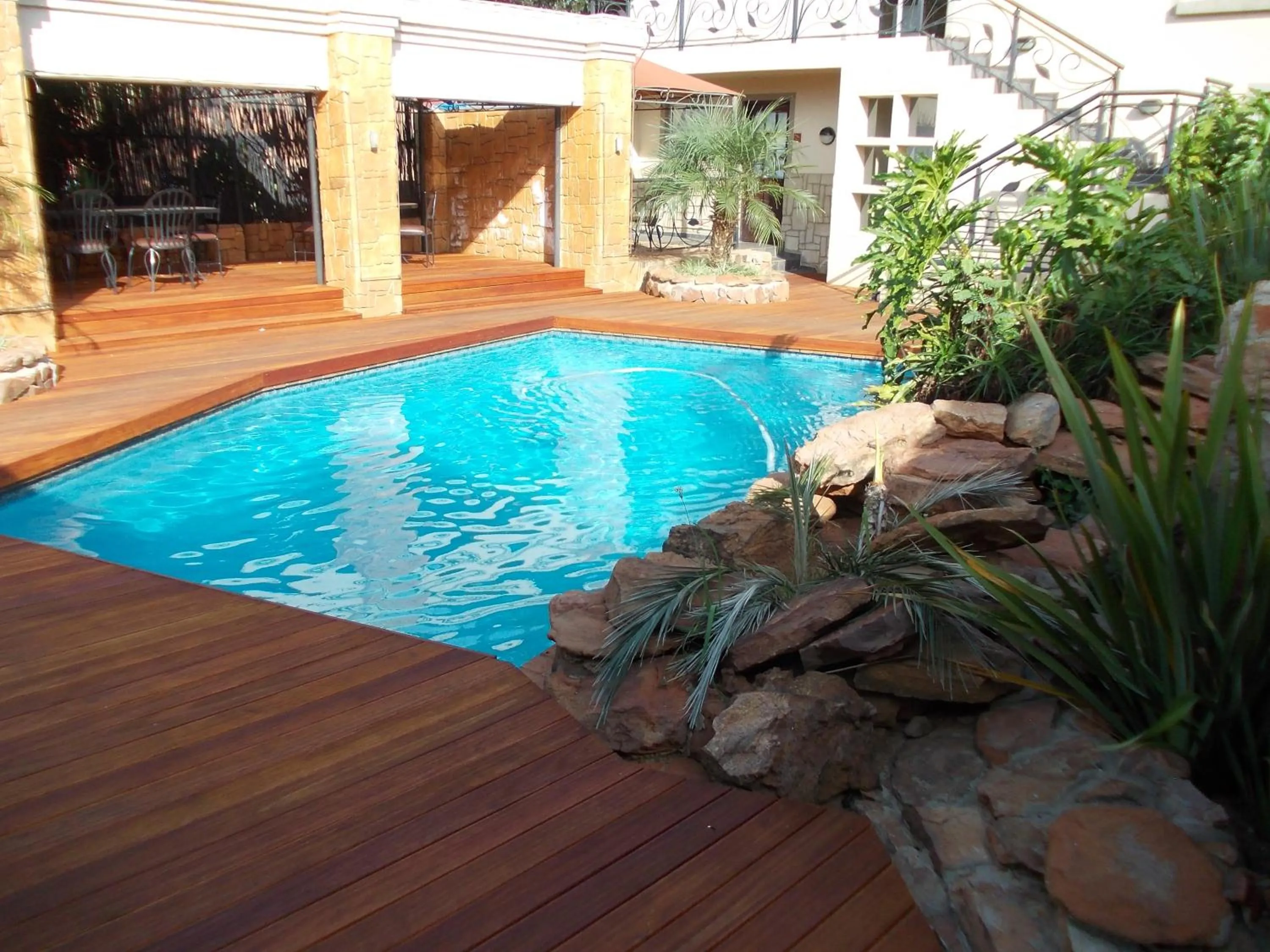 Pool view in Homestay Travel Guest House