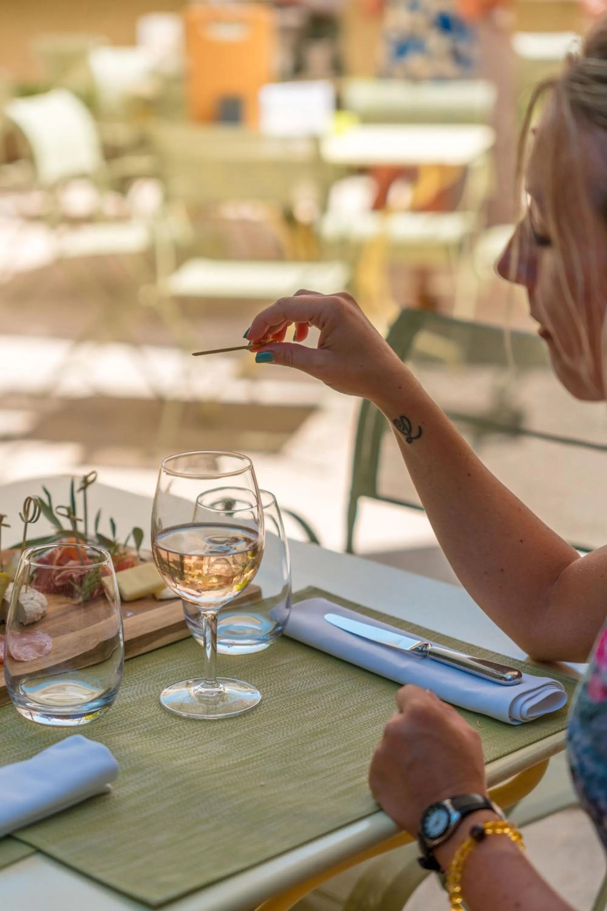Patio in Le Mas de La Crémaillère
