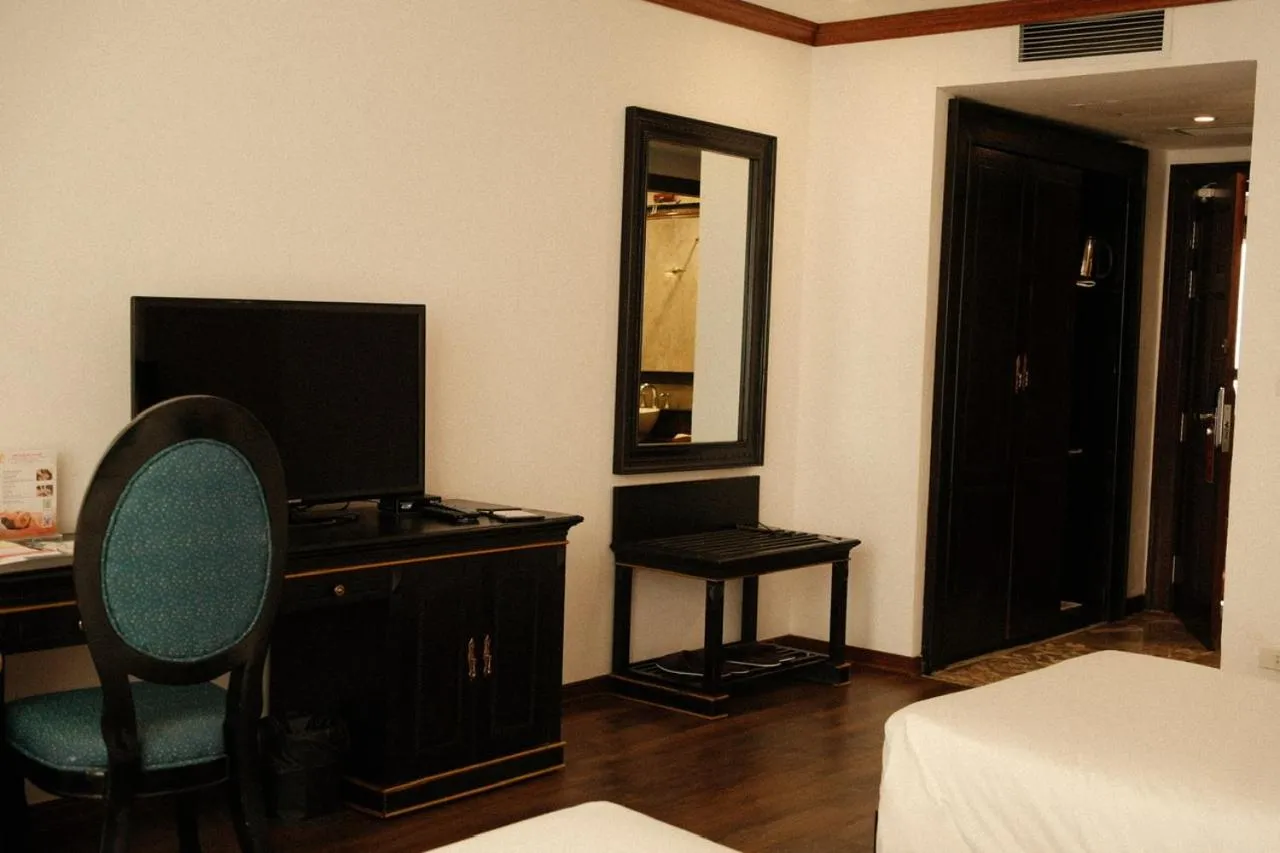 Bed in The Vissai Hotel