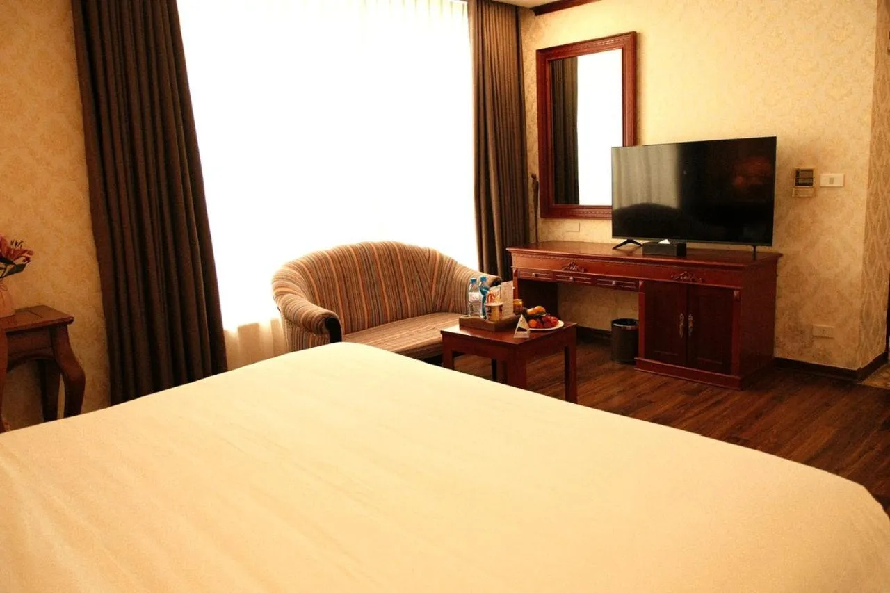 Bed in The Vissai Hotel