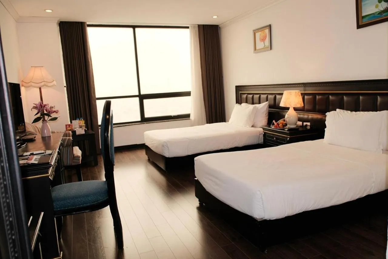 Bed in The Vissai Hotel