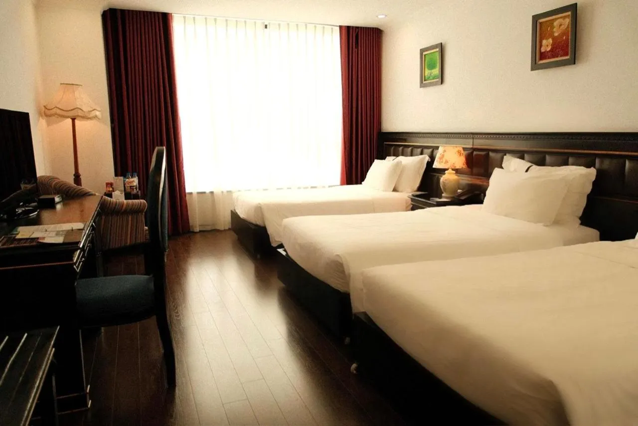 Bed in The Vissai Hotel