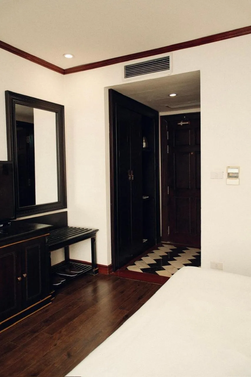 Bed in The Vissai Hotel