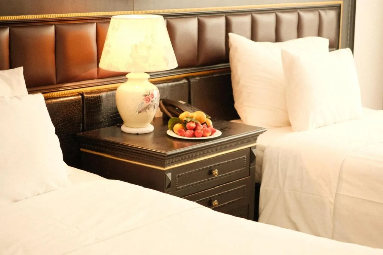 Bed in The Vissai Hotel