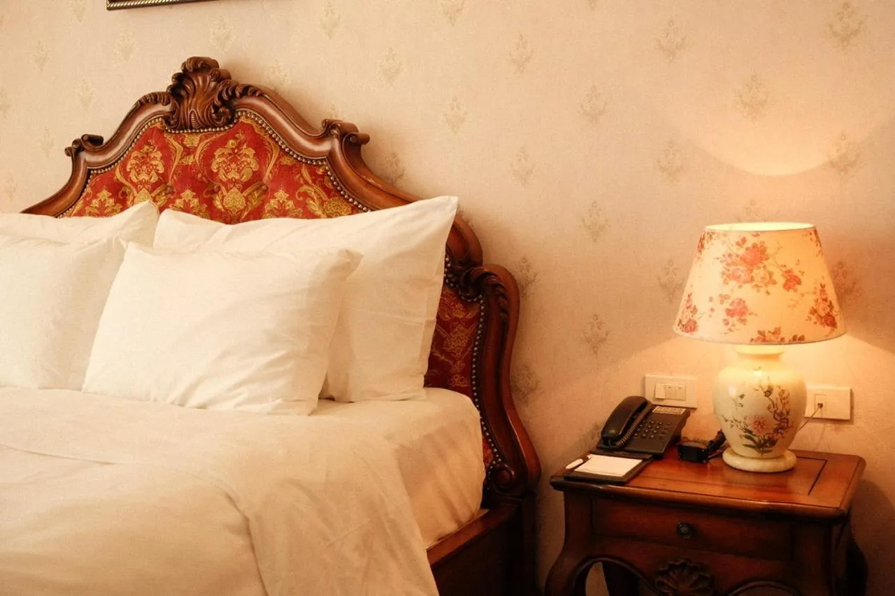 Bed in The Vissai Hotel