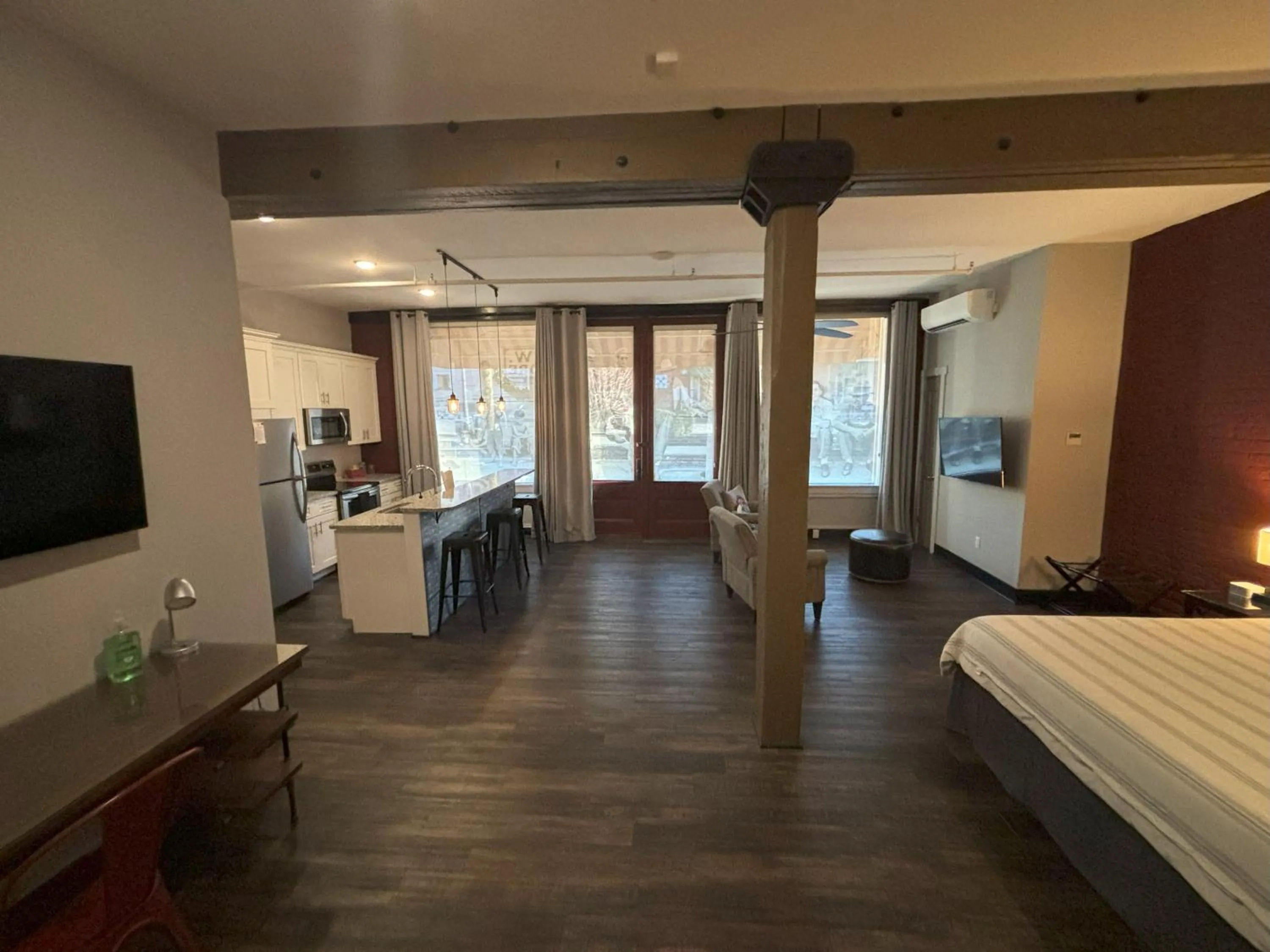 Bed in Gibson's Warehouse