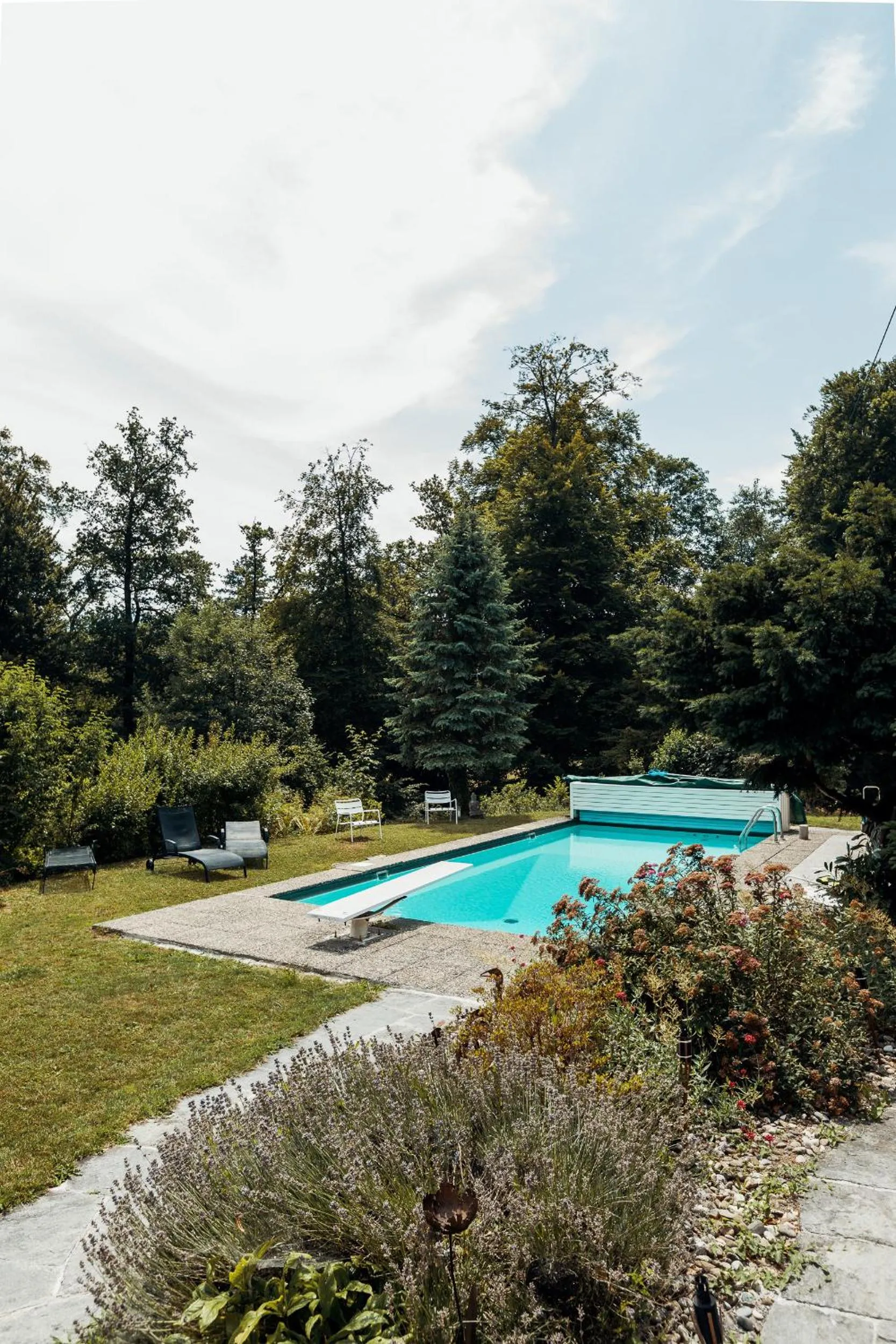Pool view in Lake Villa Lotus