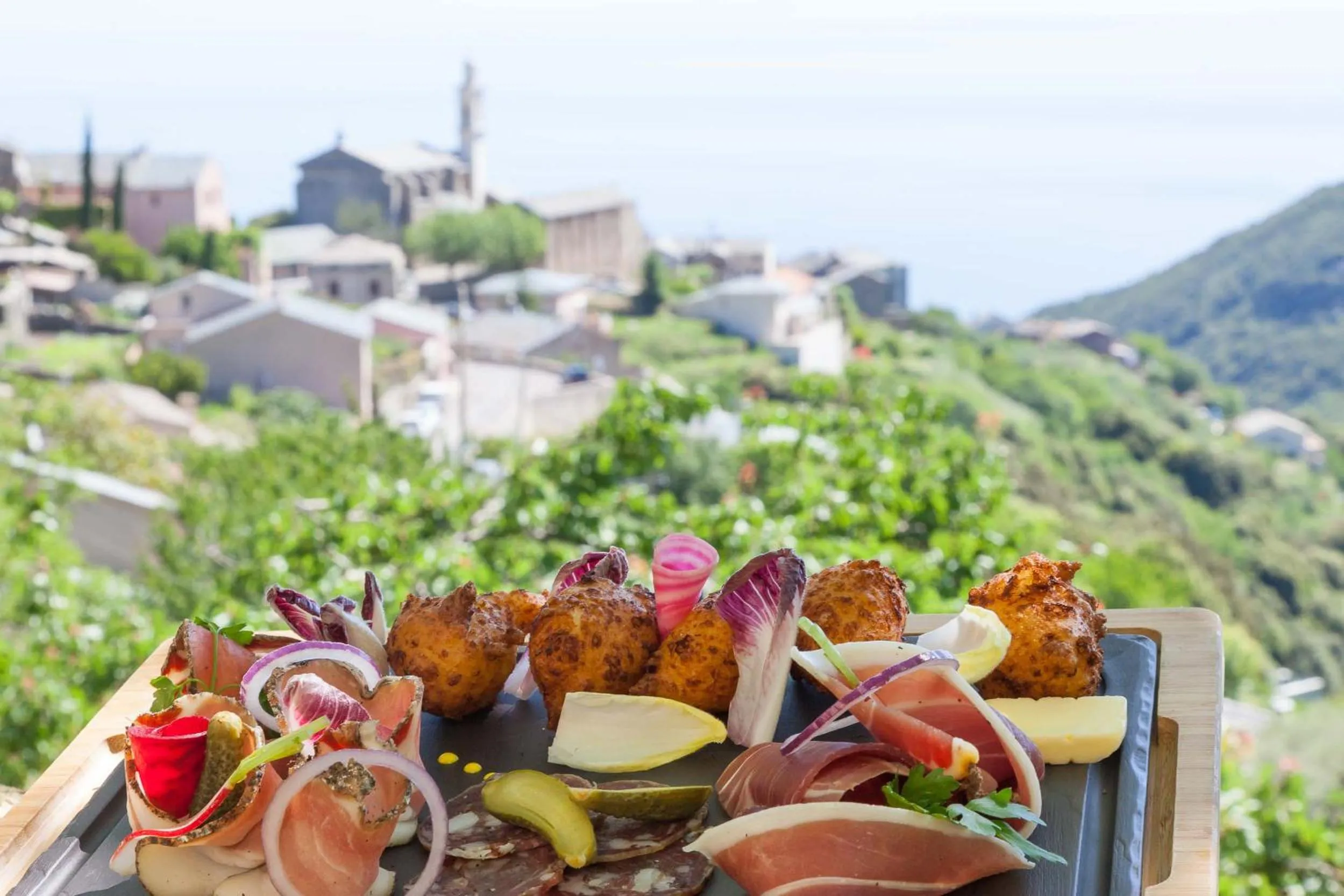 Lunch in Hôtel Restaurant la Corniche