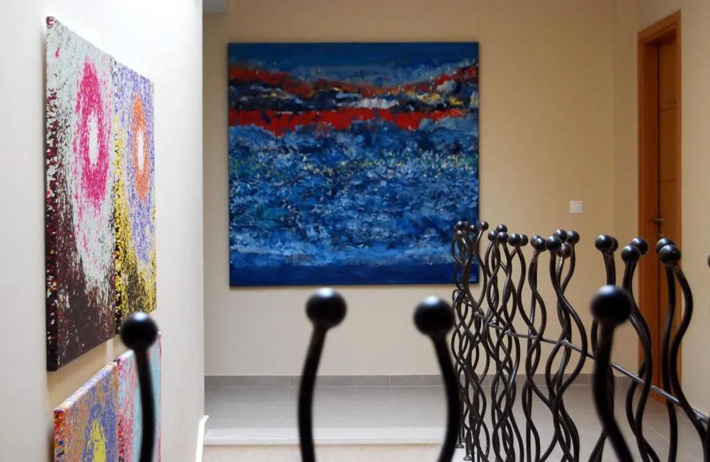 Decorative detail in Astrolabe Hotel