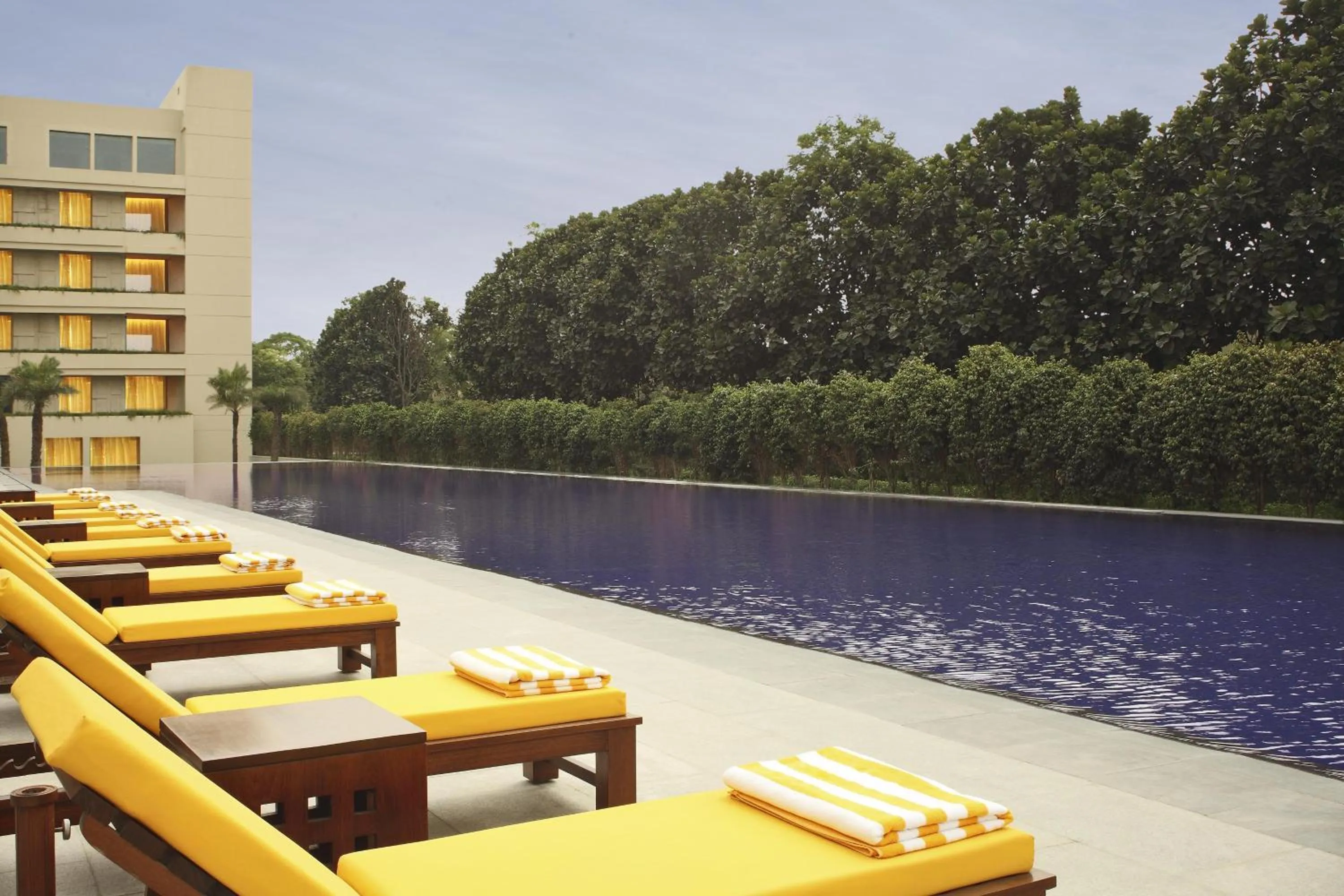 Swimming pool in The Oberoi Gurgaon