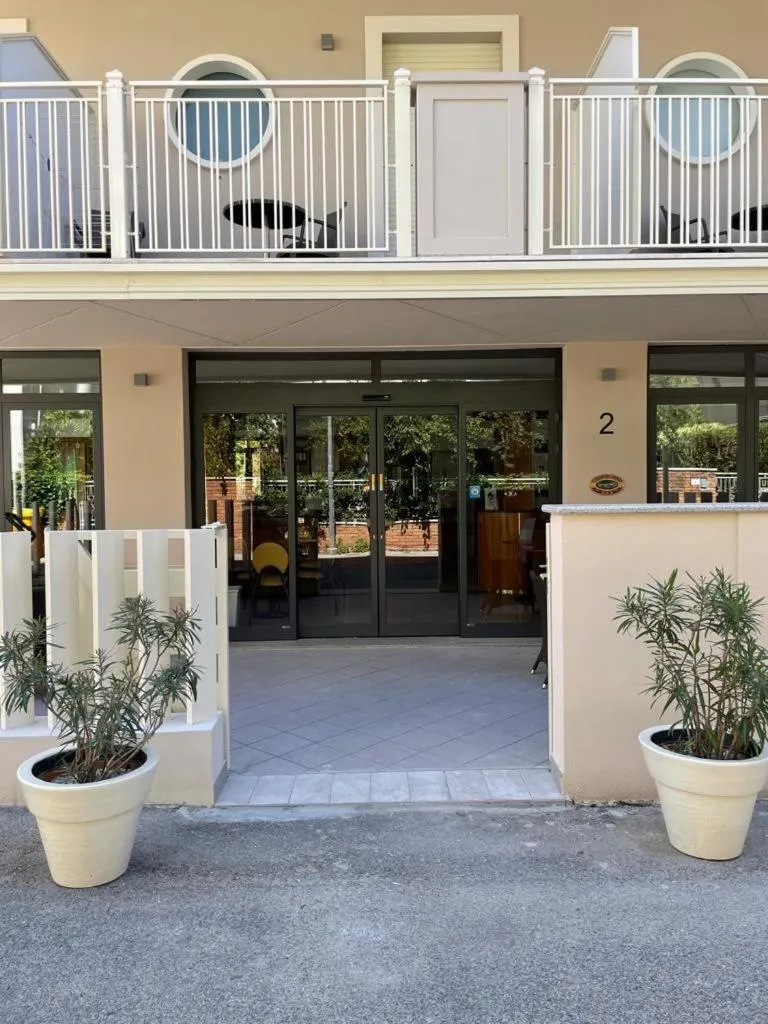 Patio in Hotel Petrarca