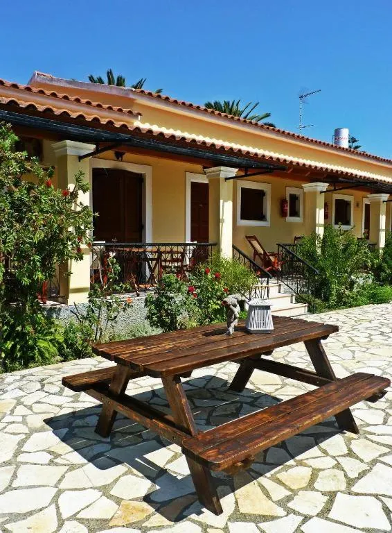 Patio in Feeloxenia Corfu Apartments