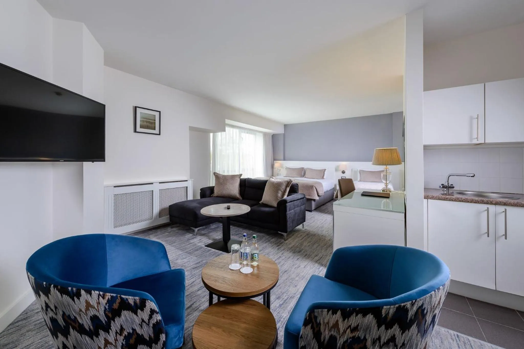 Seating area in The Ellison