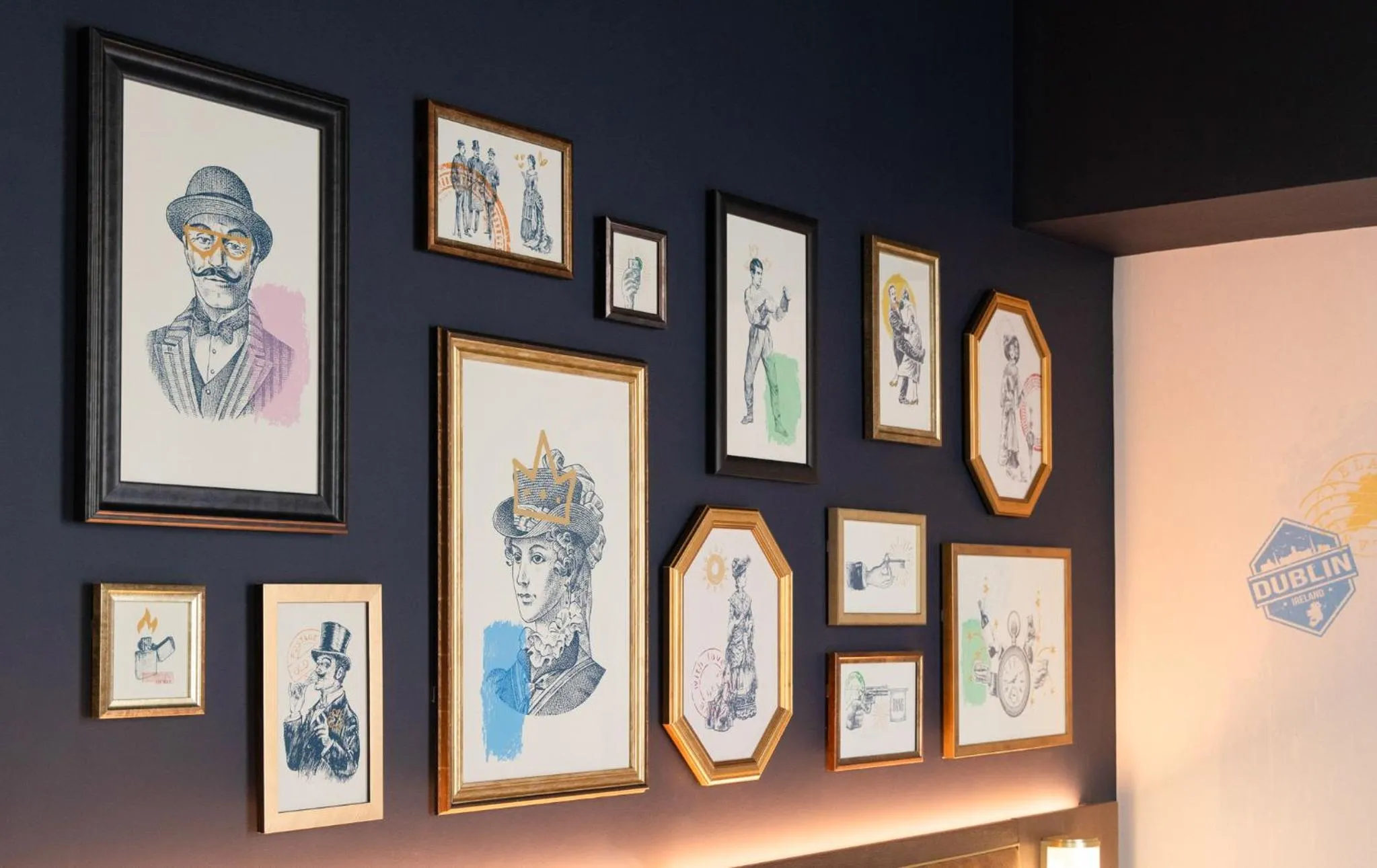 Decorative detail in The Mercantile Hotel