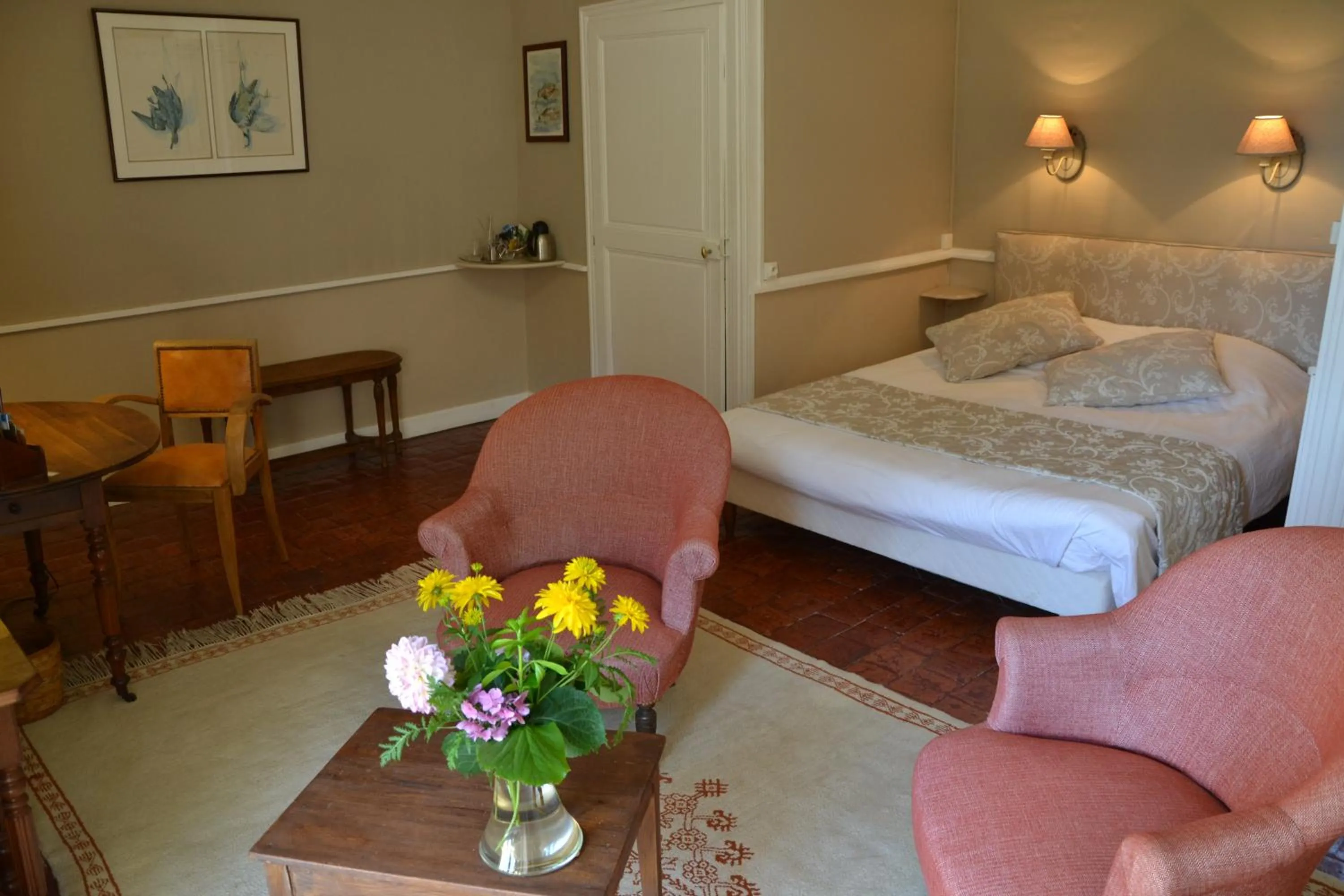 Bedroom, Bed in Château de SURY