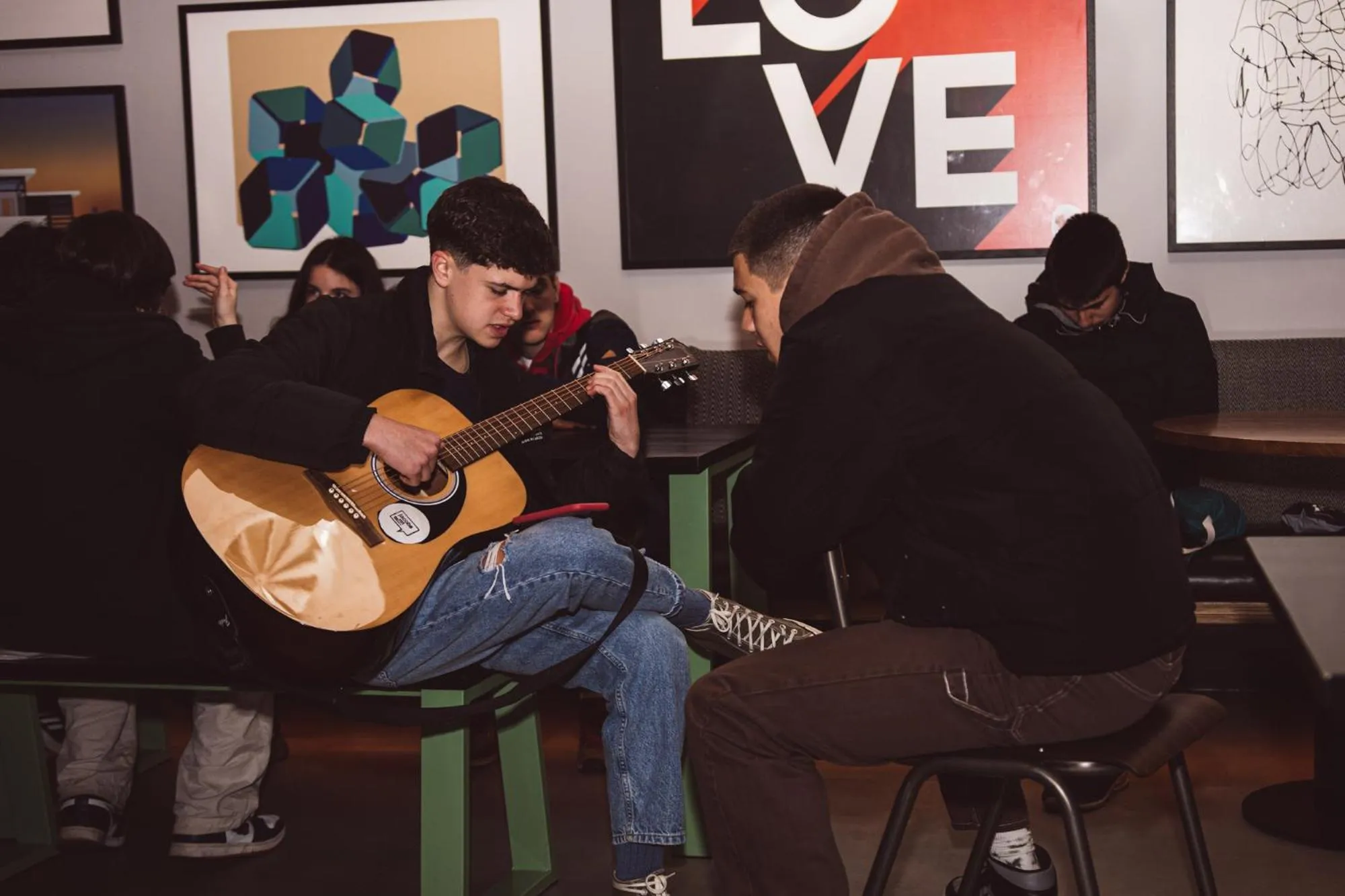 Lounge or bar in Latroupe Jacobs Inn