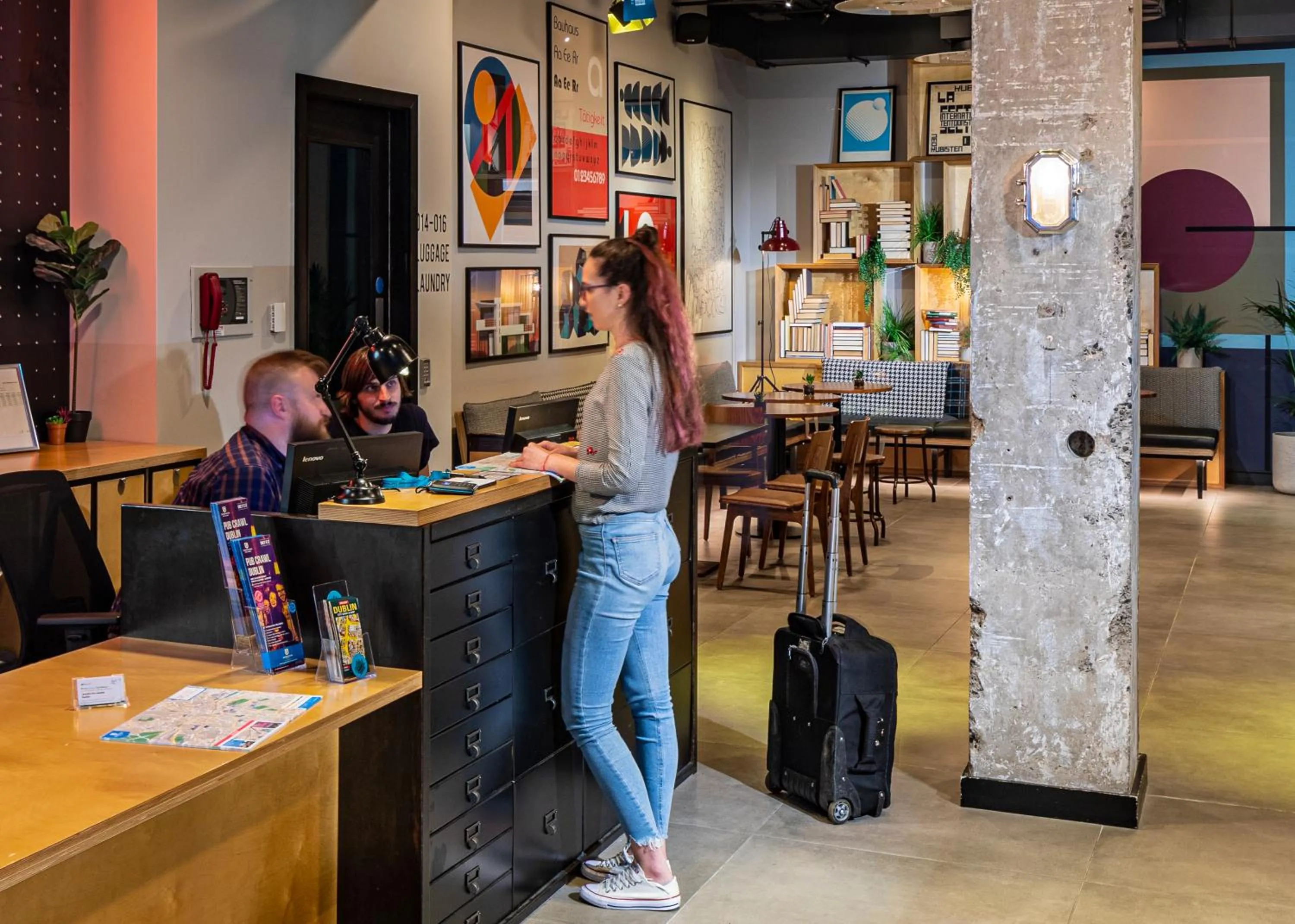 Lobby or reception in Latroupe Jacobs Inn