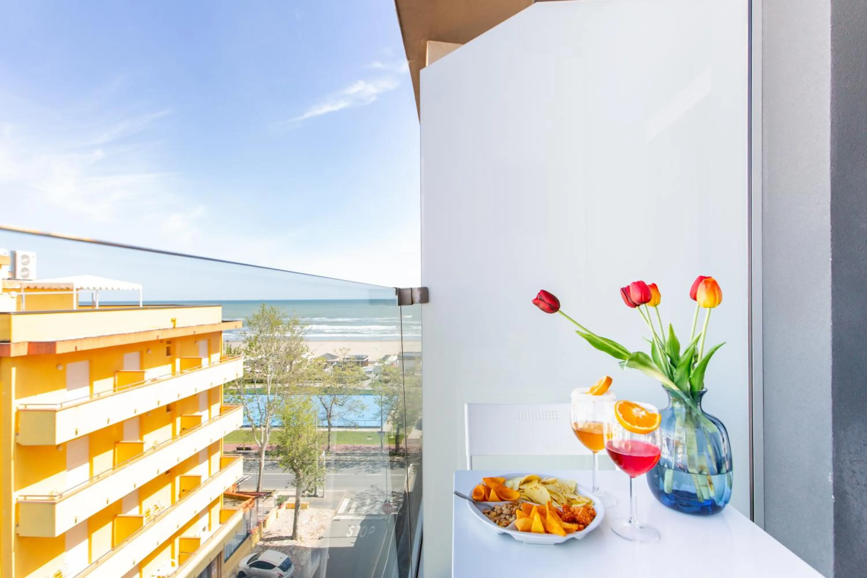 Balcony/Terrace in Hotel Grazia Riccione
