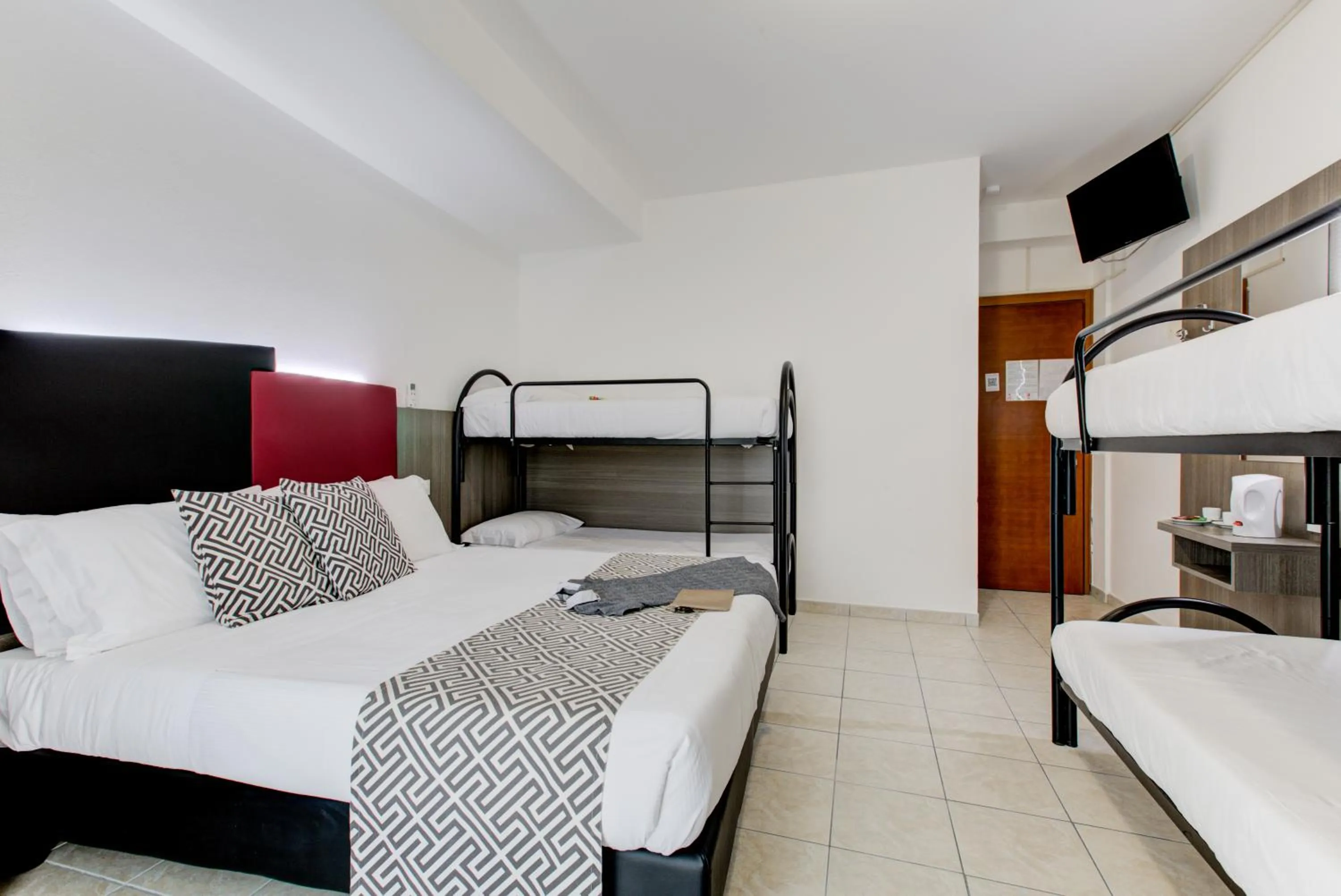 Photo of the whole room, Bed in Hotel Grazia Riccione