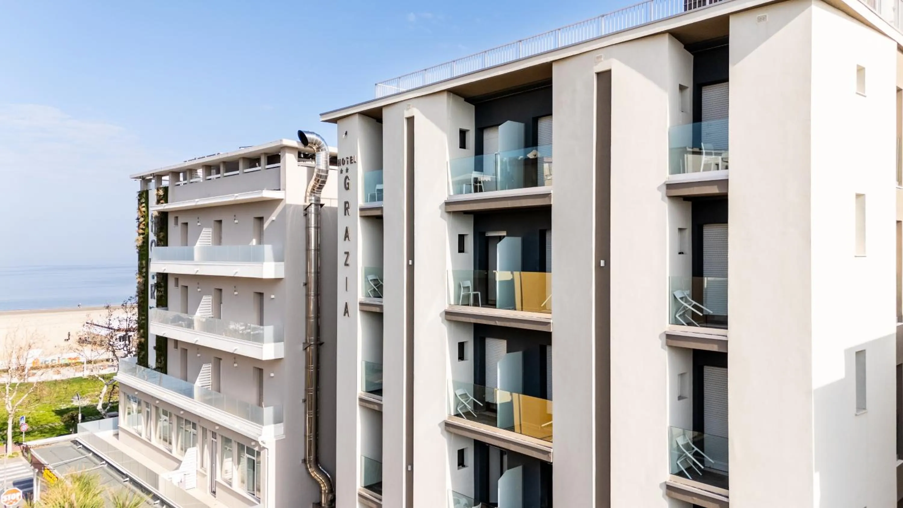 Property building in Hotel Grazia Riccione
