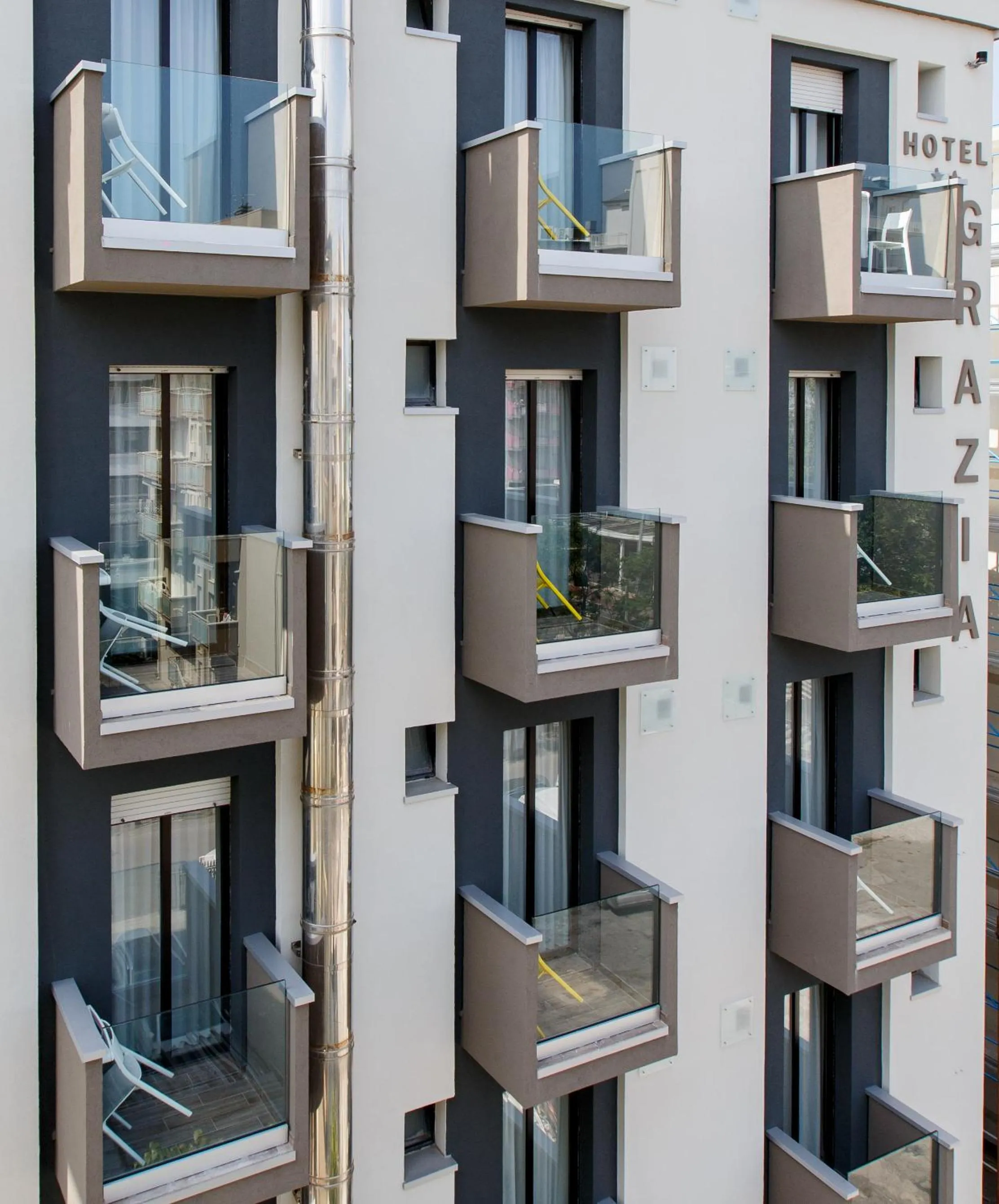 Property building in Hotel Grazia Riccione