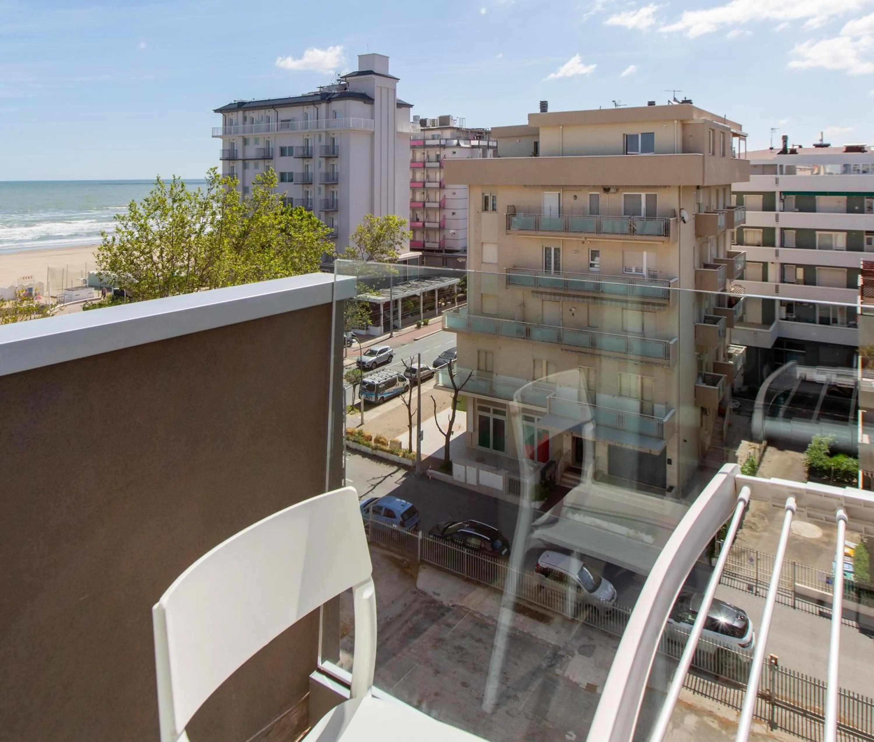 Balcony/Terrace in Hotel Grazia Riccione