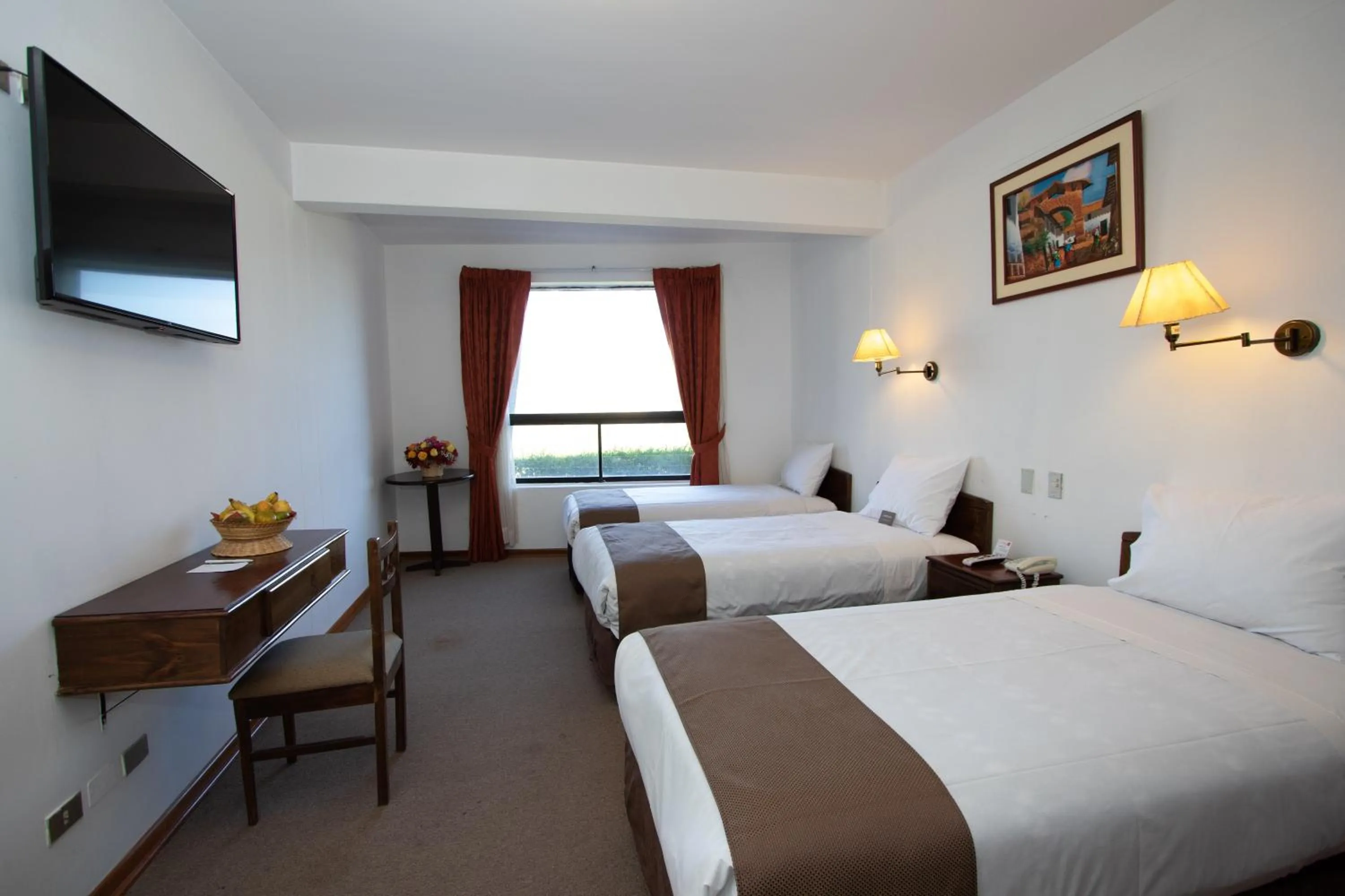 Bedroom, Bed in DM Hoteles Cusco