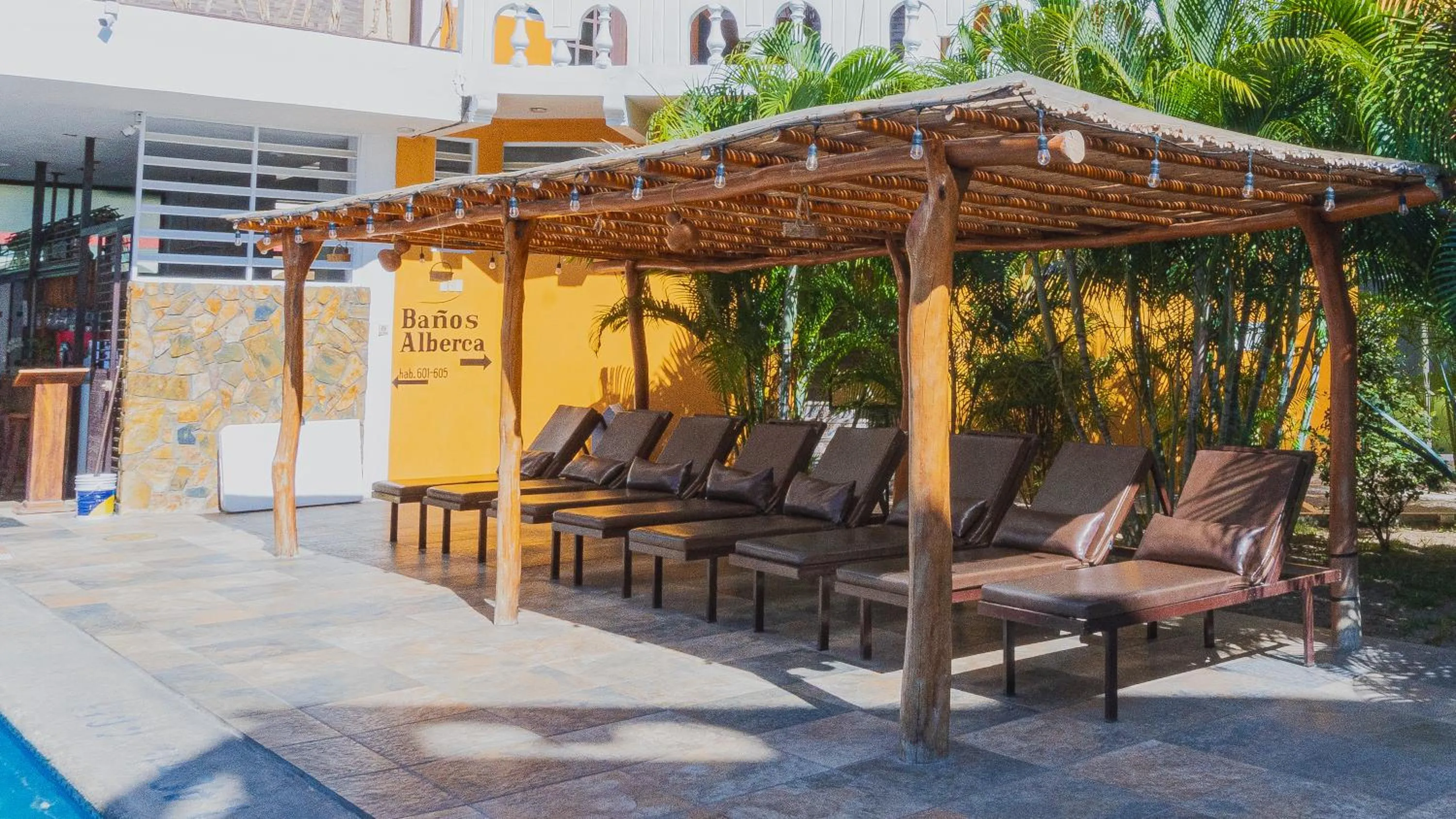 Solarium in Hotel Gran Juquila Huatulco