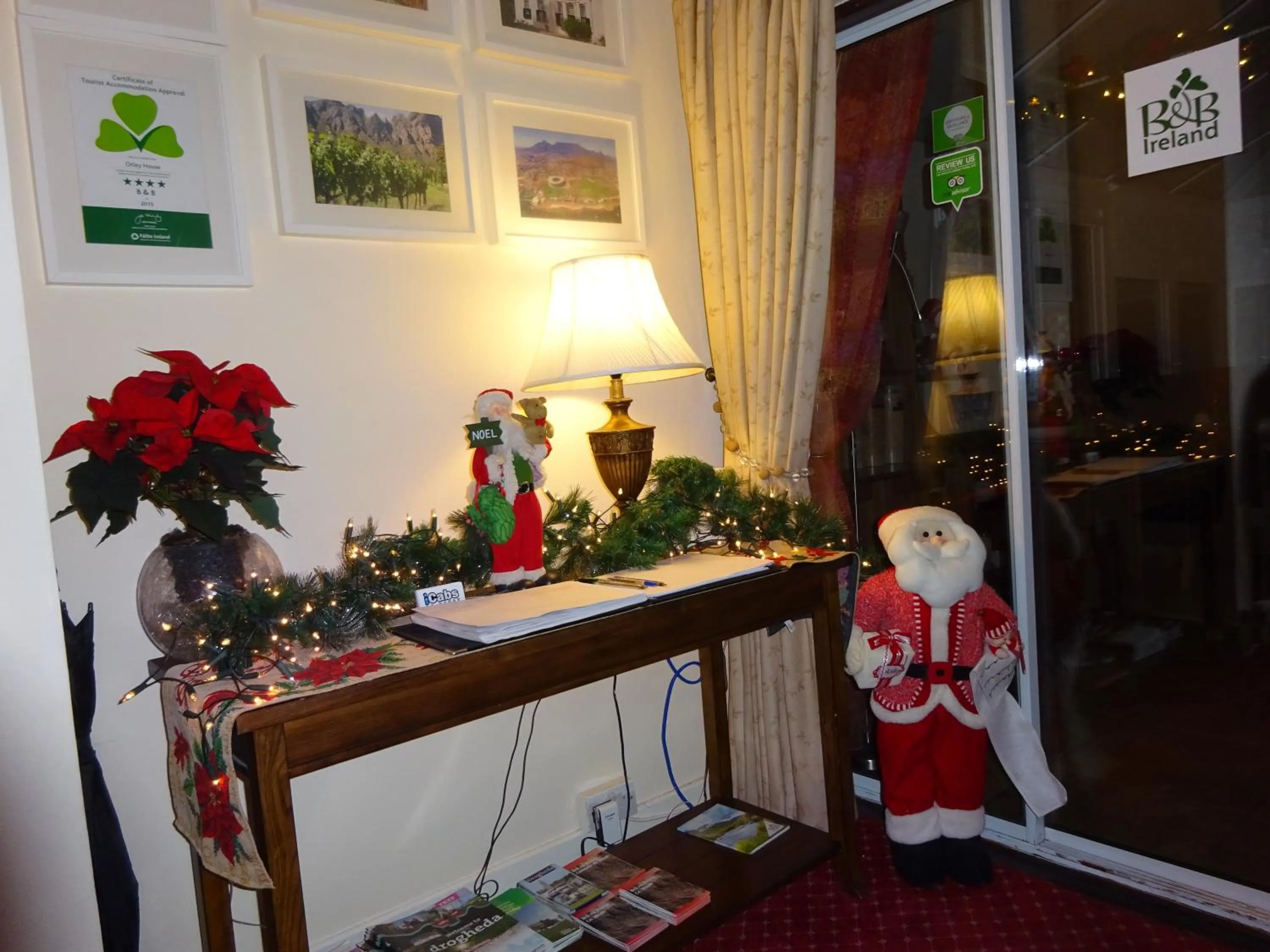 Decorative detail in Orley House B&B