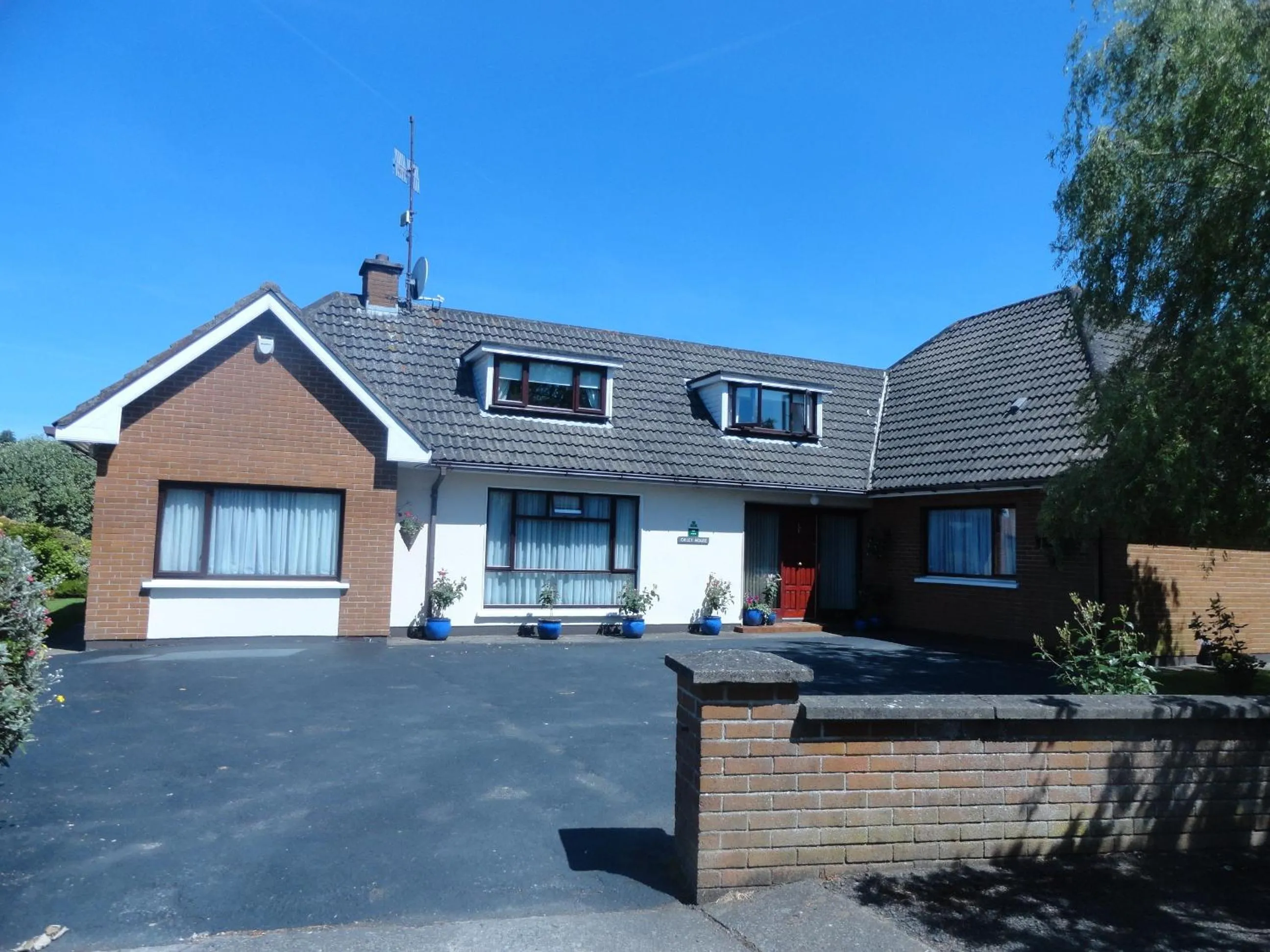 On site in Orley House B&B