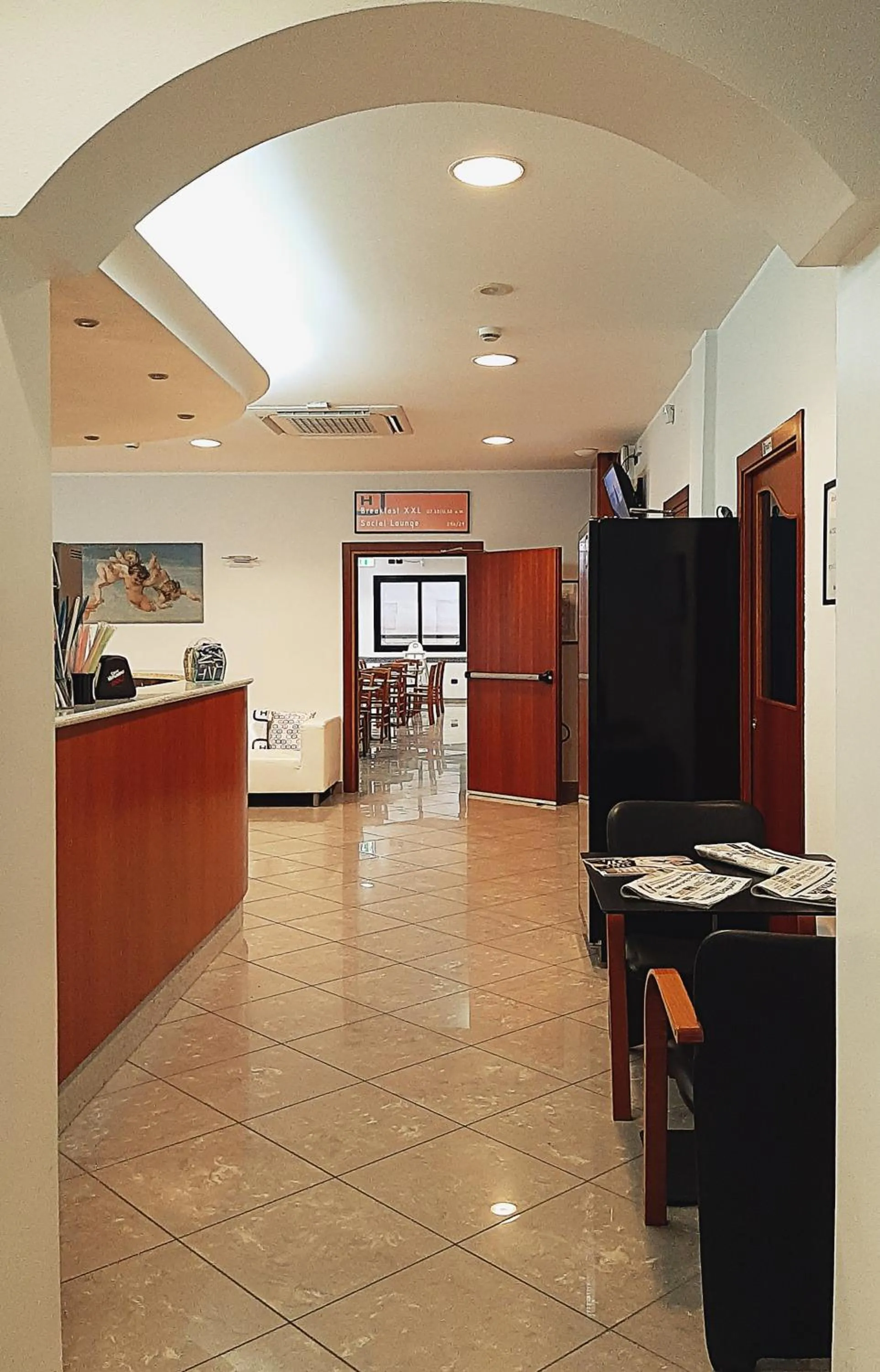 Lobby or reception in Hotel Originale by ALEhotels